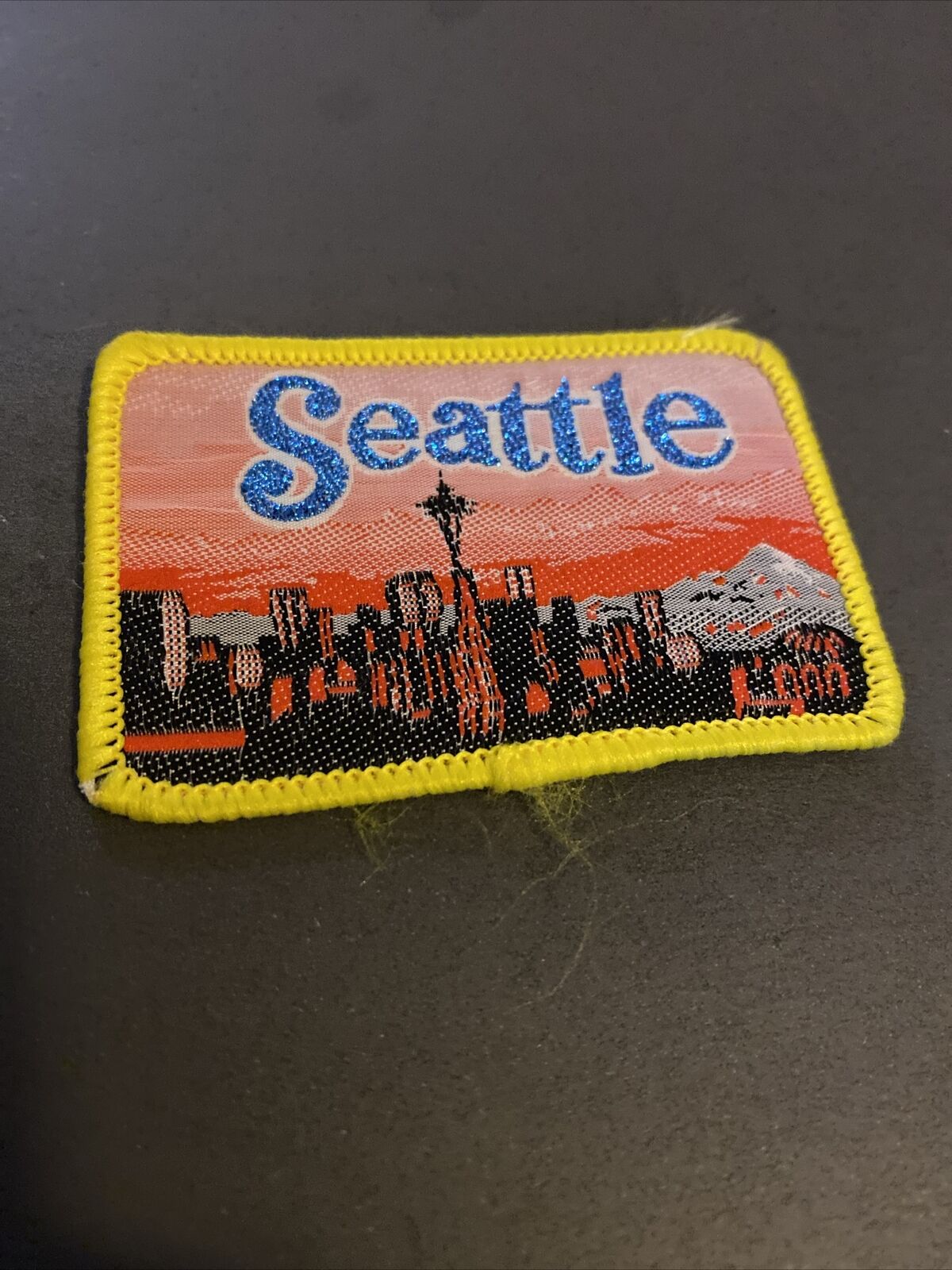 VTG SEATTLE Washington Souvenir Sew On Patch
