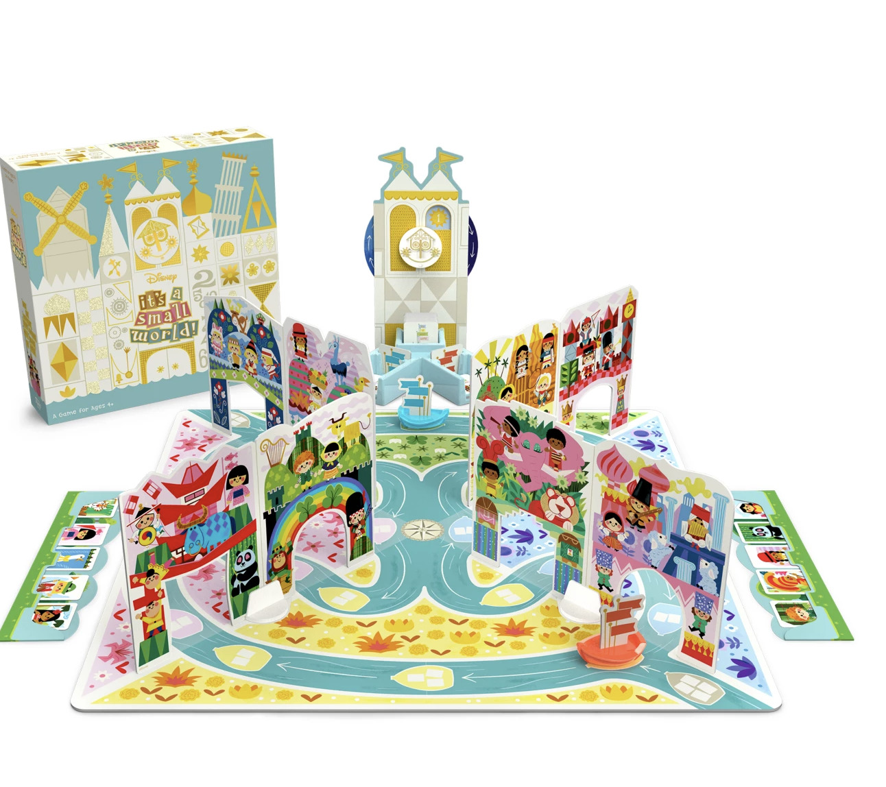 Disney It\'s a Small World Board Game by Funko New