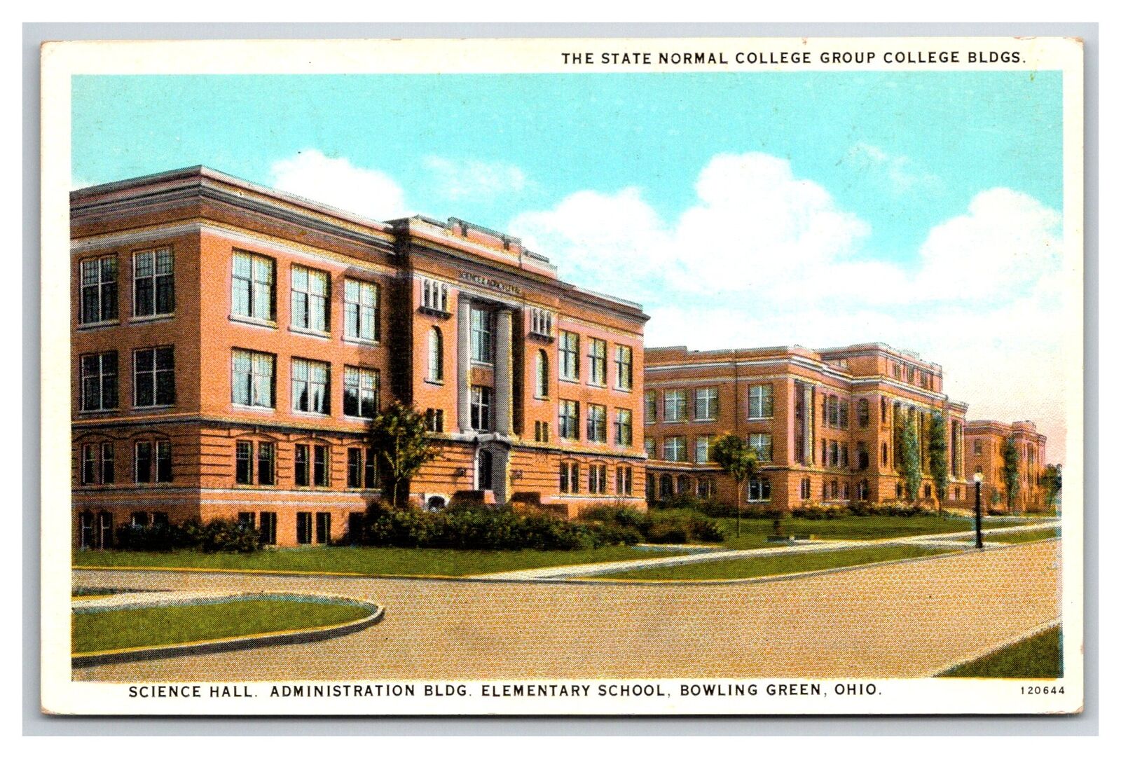 Ohio OH Bowling Green State Normal School ~ Science hall Admin & Elementary