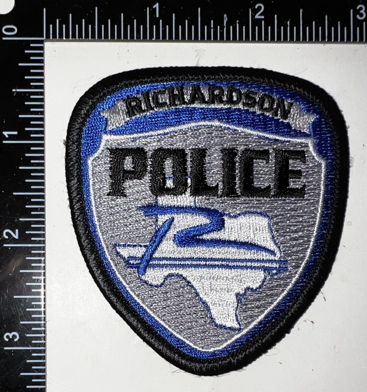 VINTAGE OBSOLETE Richardson Texas TX Police Patch