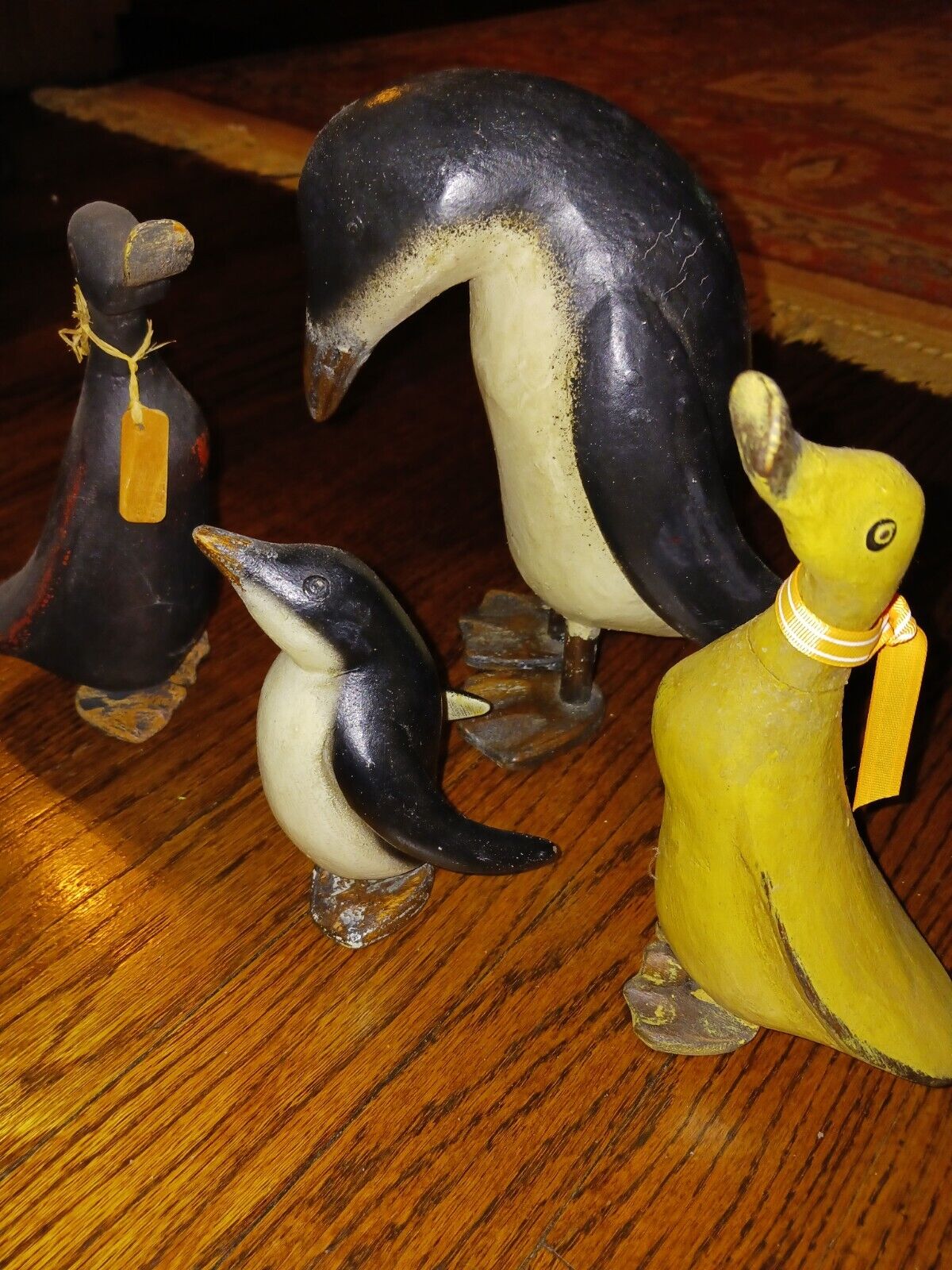 4 vintage Smith & Hawken duck Penguin