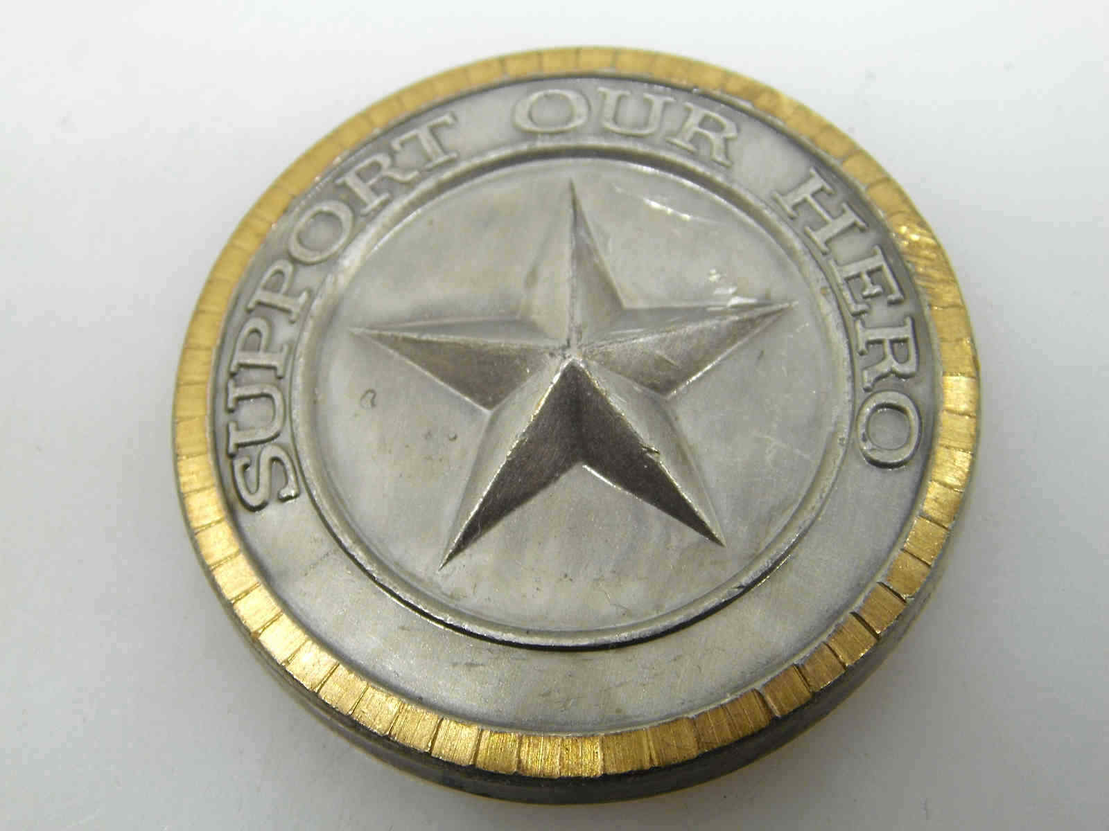 SUPPORT OUR HERO IN MEMORY OF OUR FORMER HERO CHALLENGE COIN