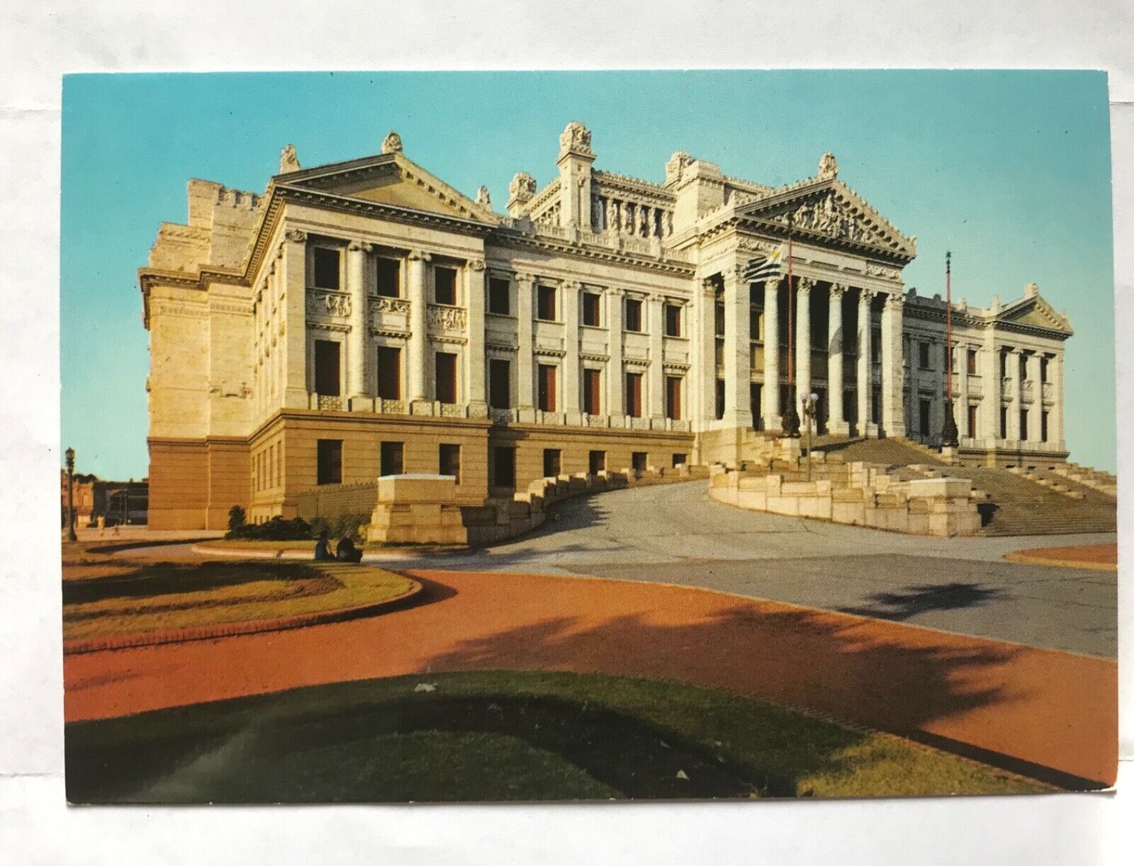 Postcard Montevideo Uruguay Palacio Legislativo Legislative Palace Building 