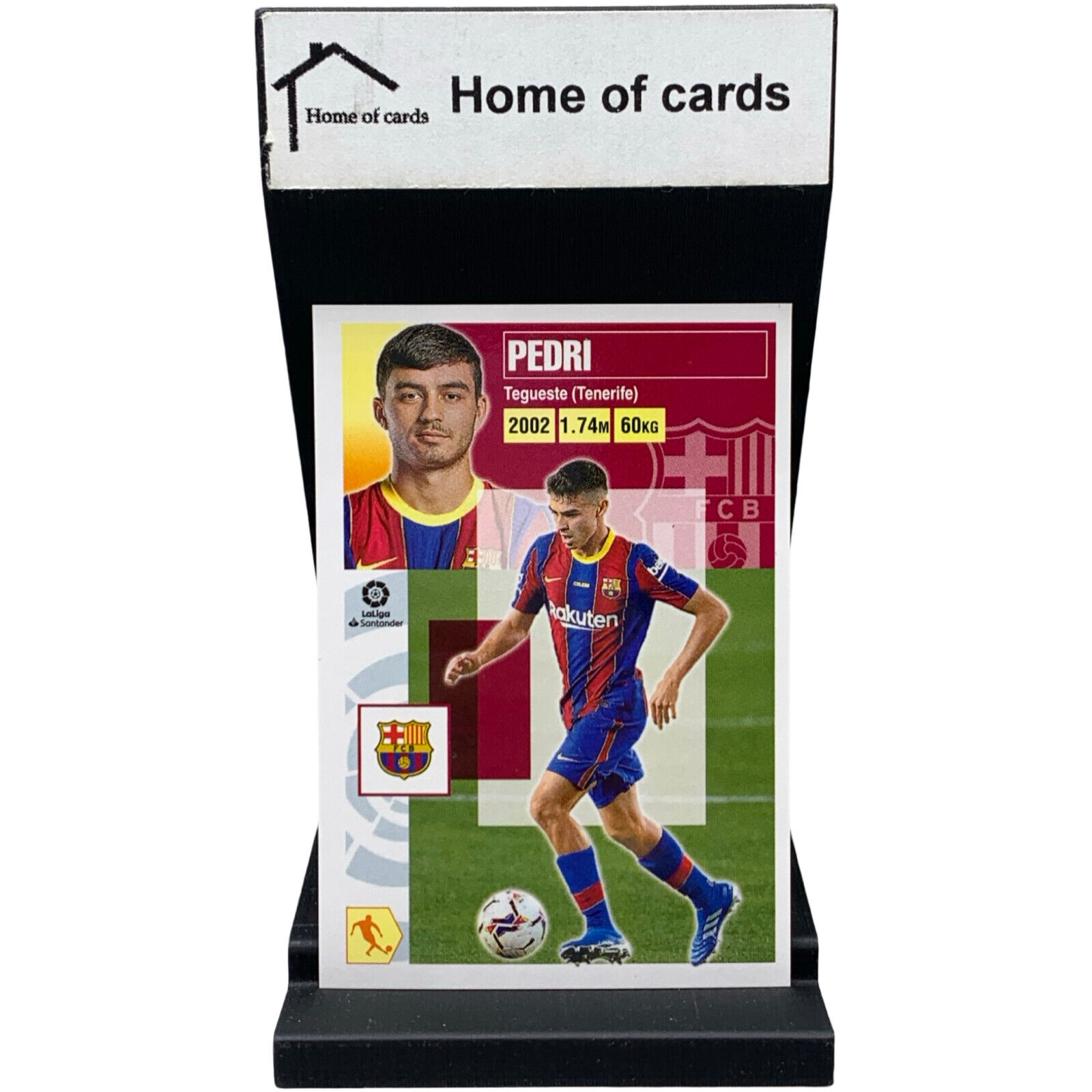 2020-21 Pedri ROOKIE Sticker La Liga #55 FC Barcelona Collections Este Panini RC