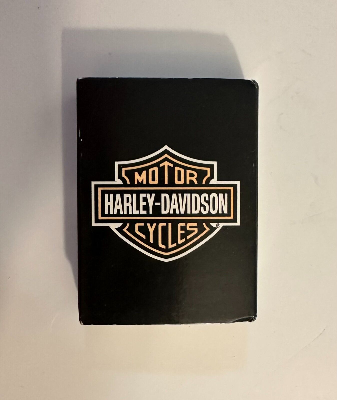 RARE - ZIPPO 2002 Harley-Davidson Logo Black Matte - VERY GOOD CONDITION