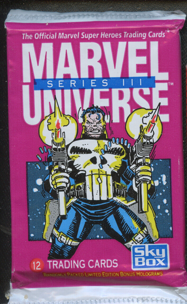 1992 Fleer Sky Box  Marvel Universe Series III Wax Pack