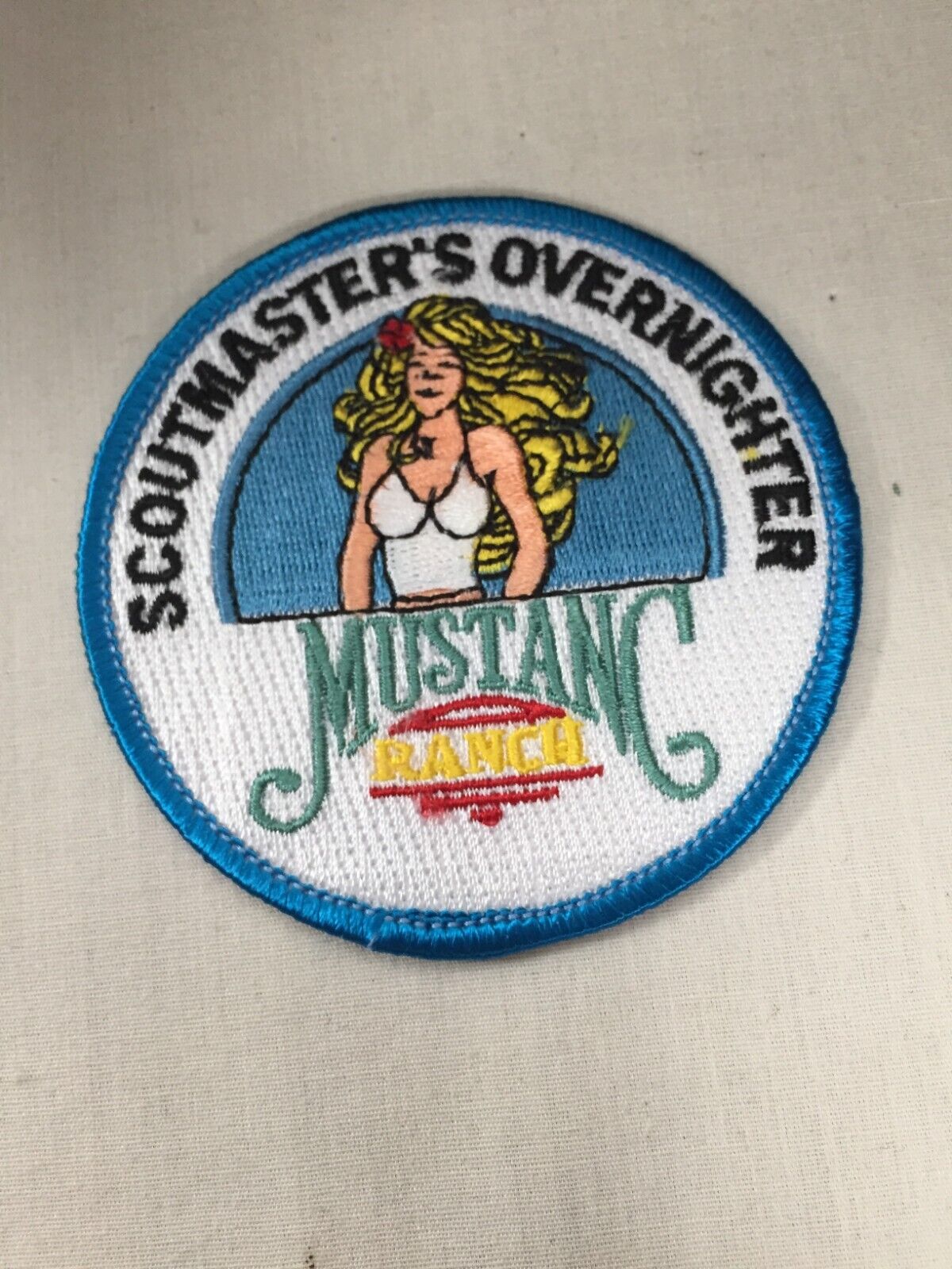 Mustang Ranch Scoutmaster\'s Overnight BSA Camp Patch