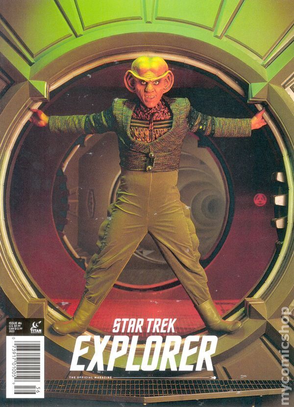 Star Trek Explorer Magazine #6B VF- 7.5 2023 Stock Image