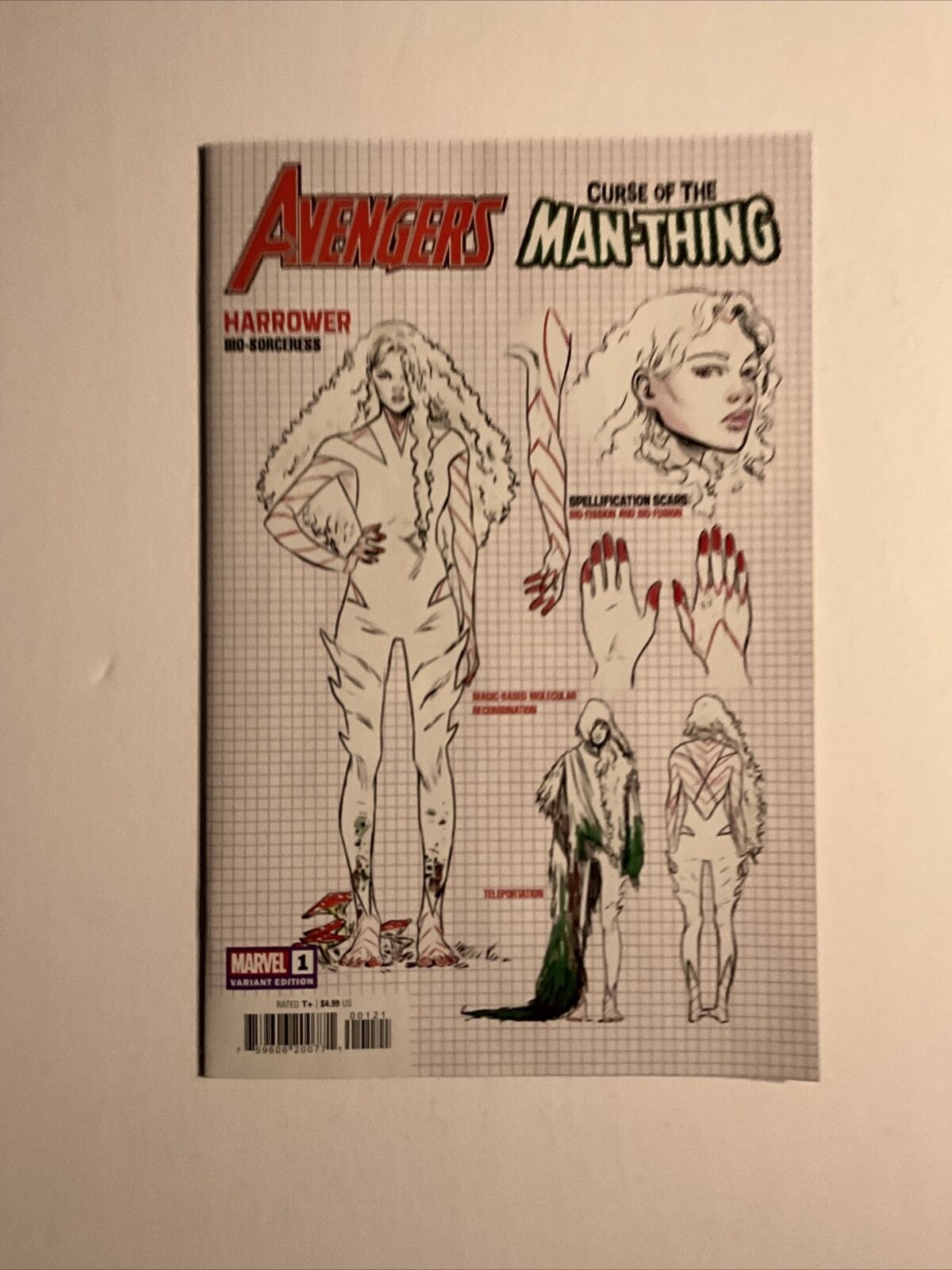 Avengers Curse Of The Man-Thing #1 (2021) 9.4 NM Marvel 1:10 Incentive Variant