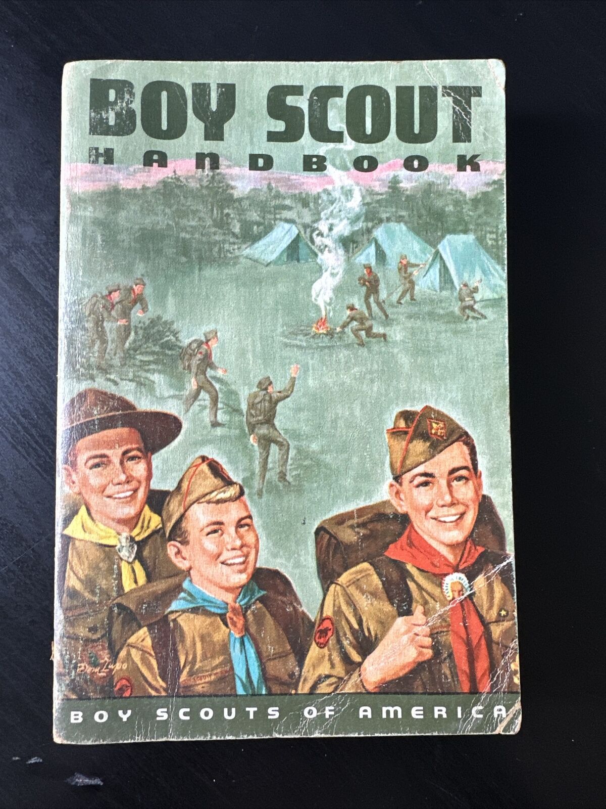 BSA Boy Scout Handbook Paperback 7th Edition 1st Printing 1965