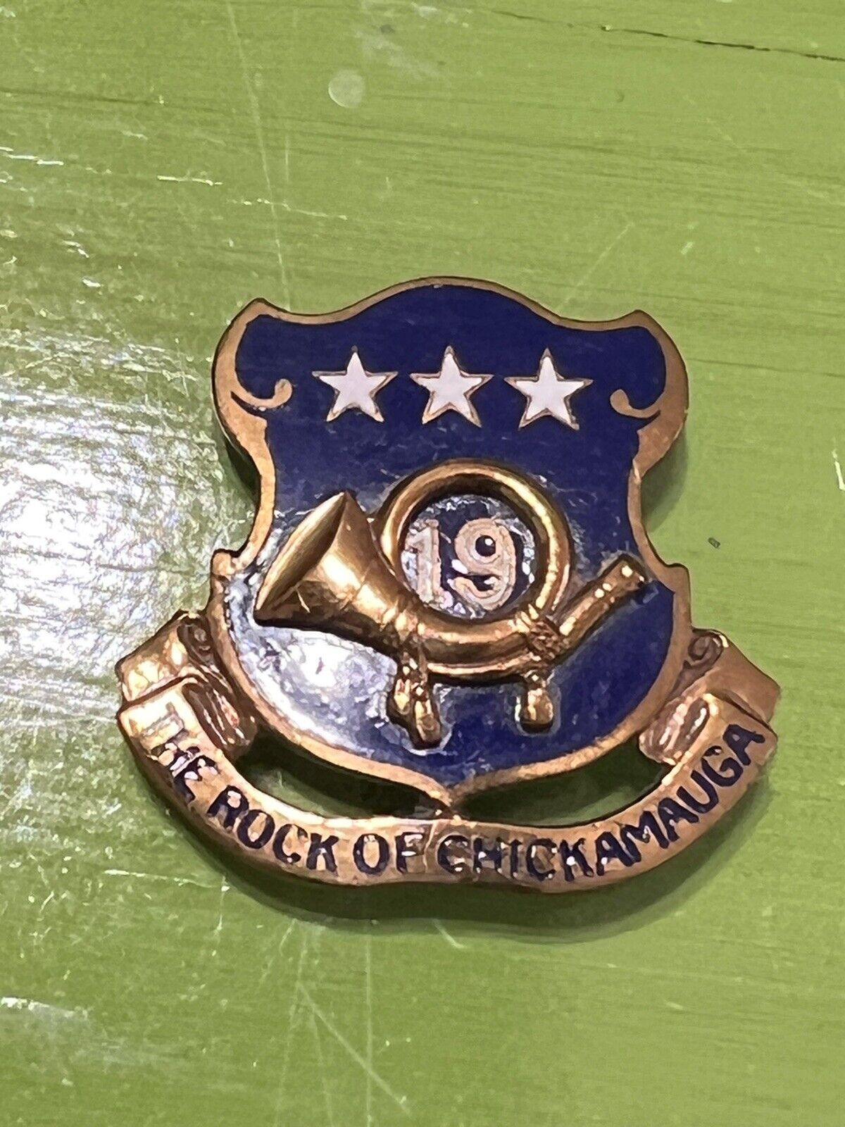 19th Infantry Regiment Unit Crest D.I.  Meyer