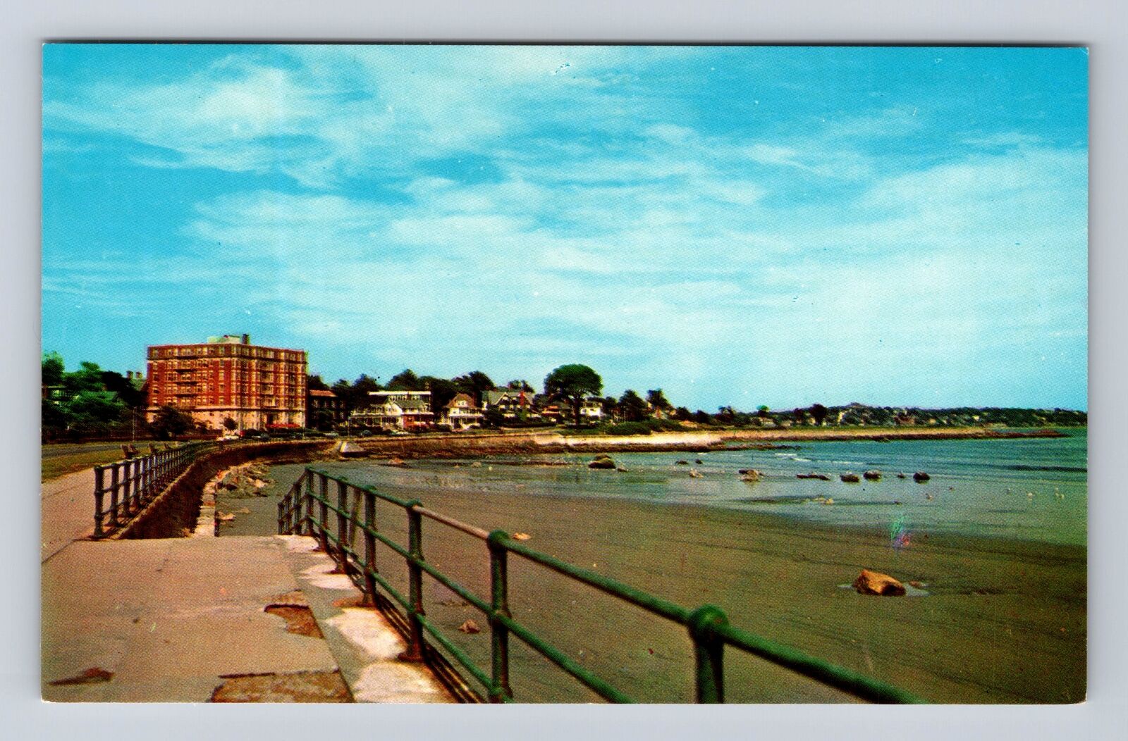 Lynn MA-Massachusetts, Waterfront And Shore Drive, Antique, Vintage Postcard