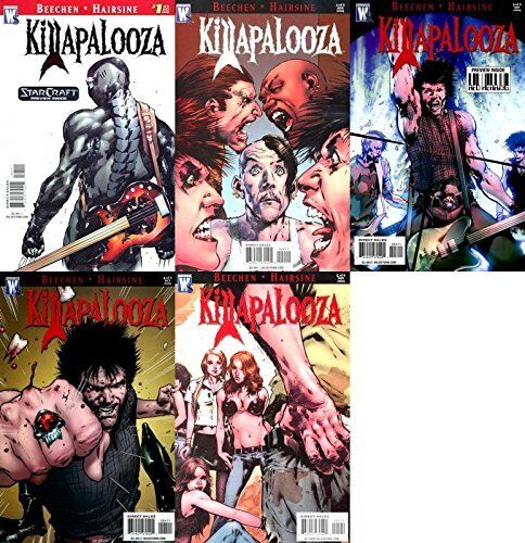 Killapalooza #1-5 (2009) WildStorm - 5 Comics