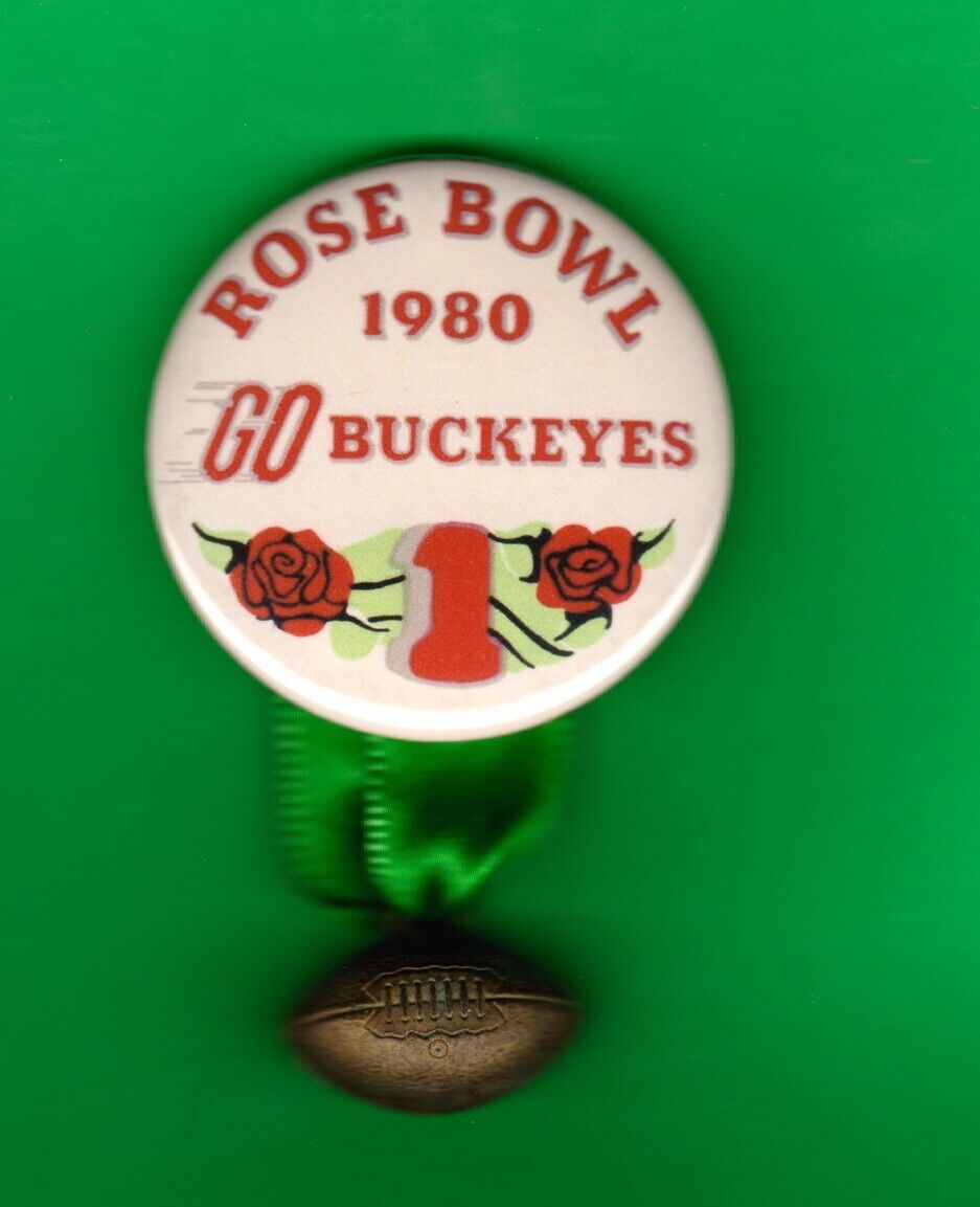 1980 Ohio State Buckeyes Rose Bowl PIN 1-3/4\