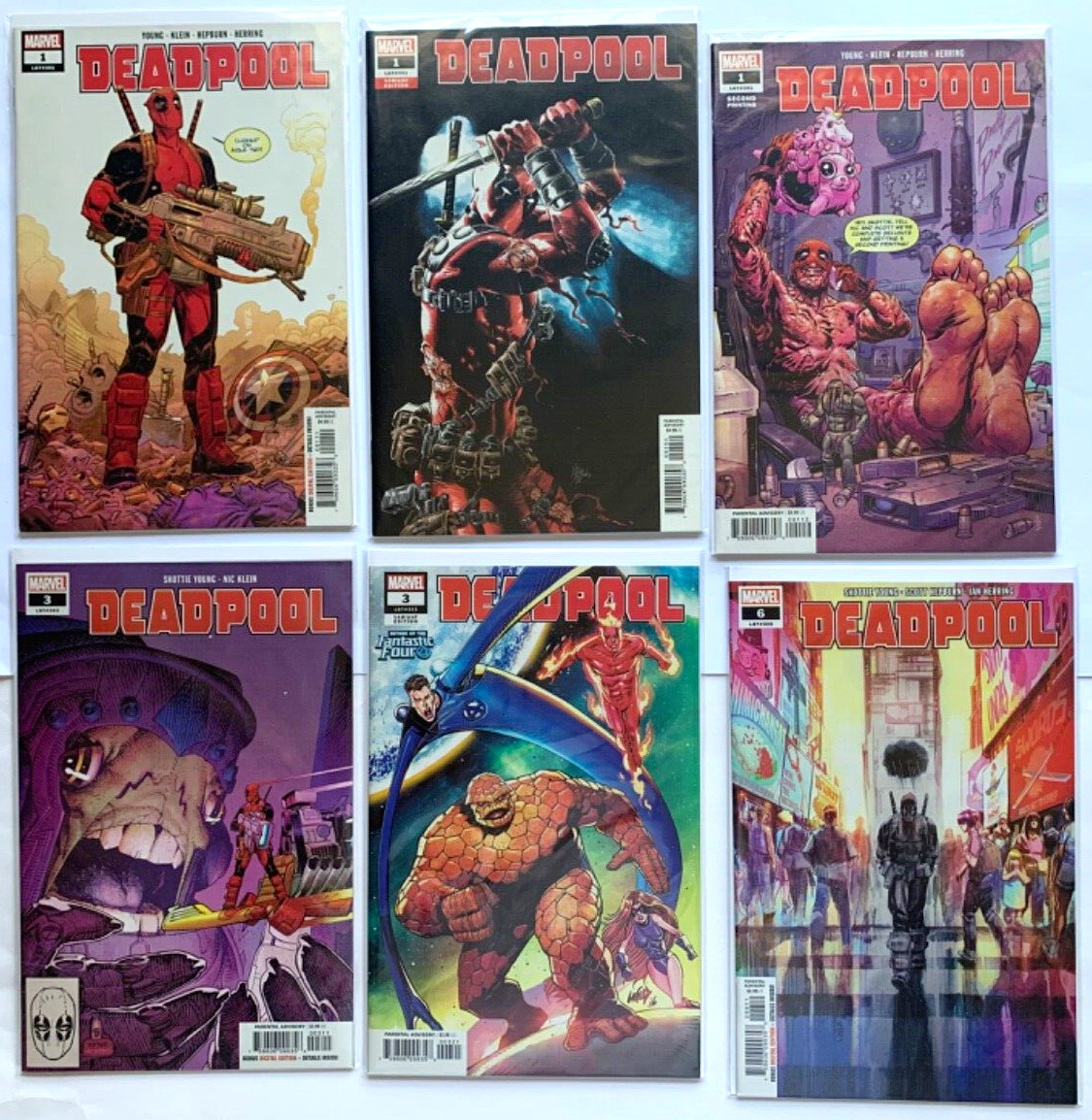 Deadpool Comic Lot of 6