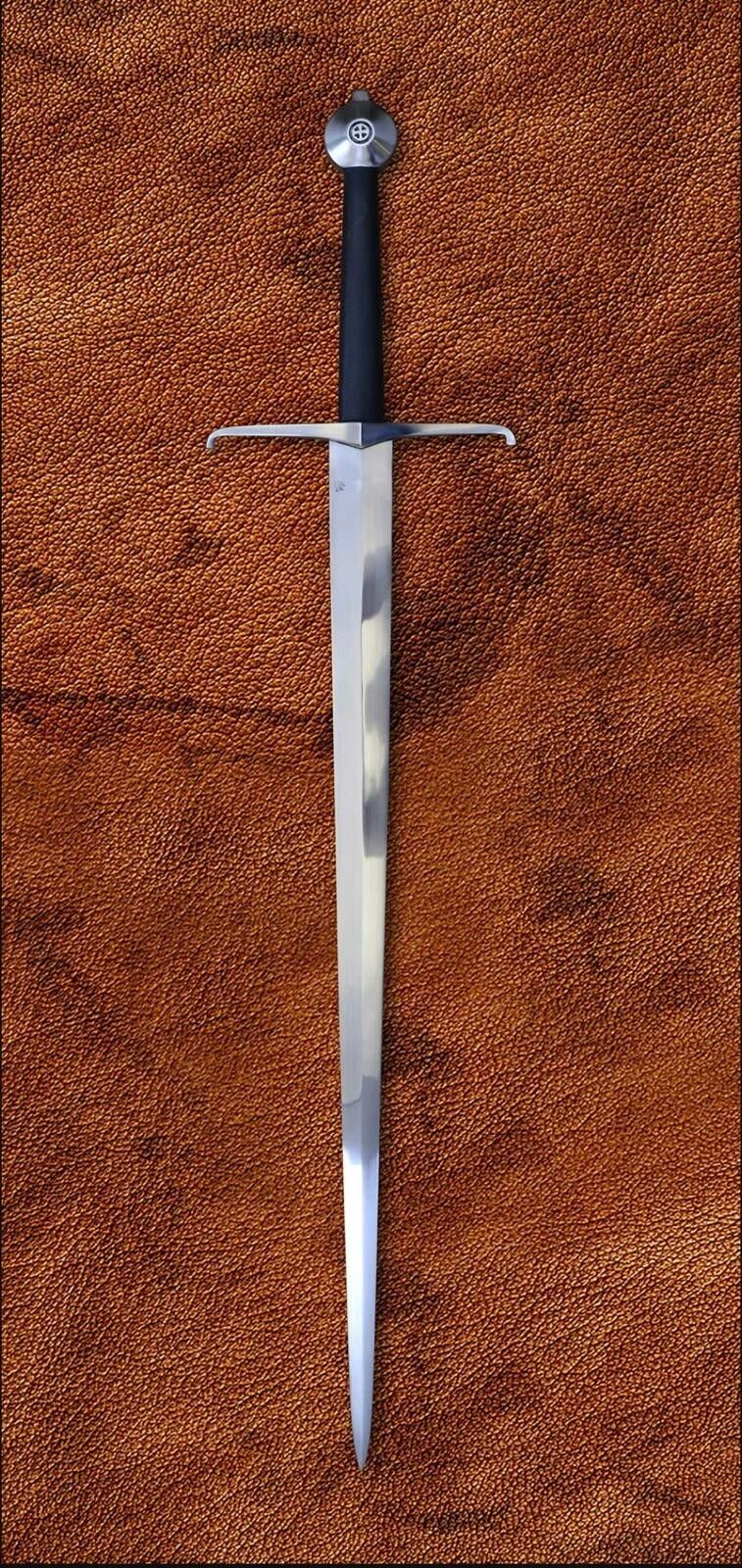 Custom Handmade The Black Prince Sword Viking Longsword With Wooden Scabbard