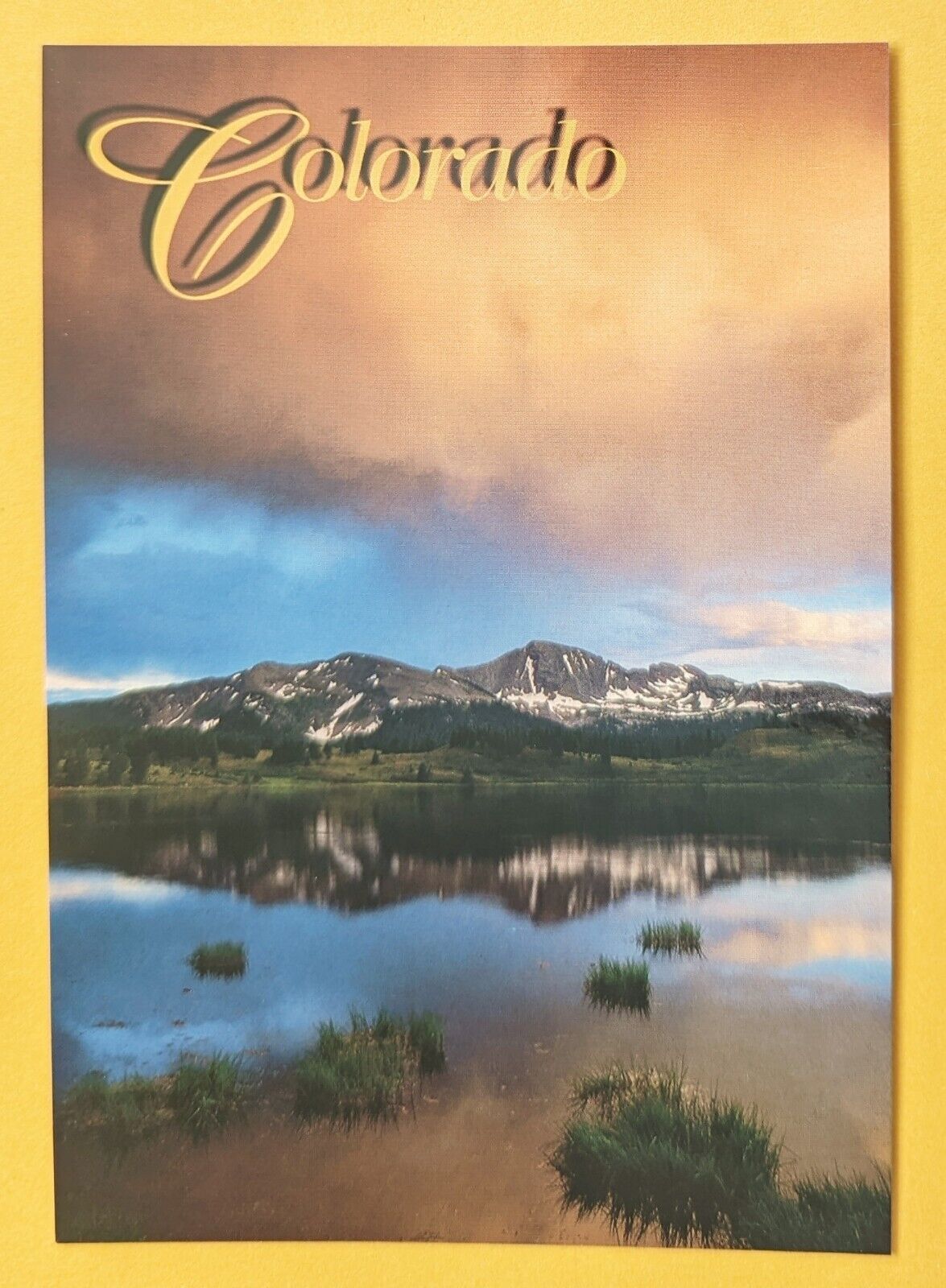 Postcard CO: Beautiful Colorado. 