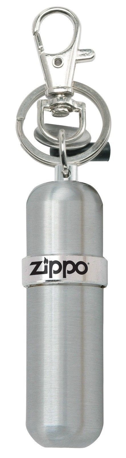 Zippo Fuel Canister with Key Ring, High Polished Silver, 121503, New In Box