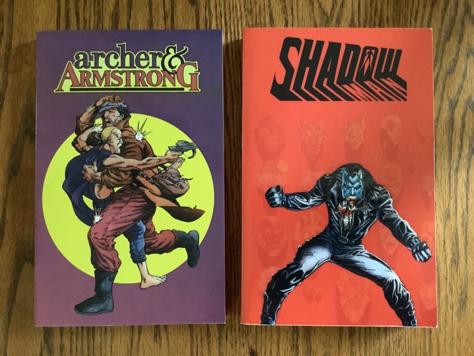 ARCHER & ARMSTRONG #0-8 + SHADOWMAN #1-18 Custom Softcover Bound Books VALIANT