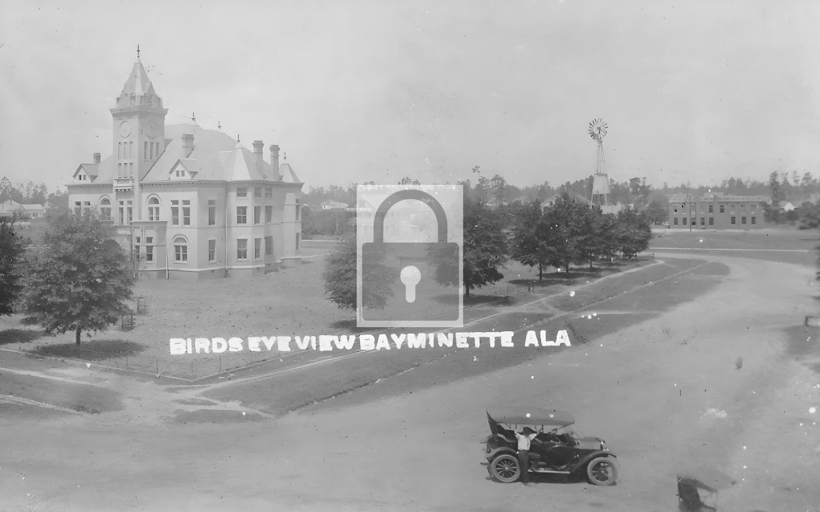 Birds Eye View Court House Bay Minette Alabama AL