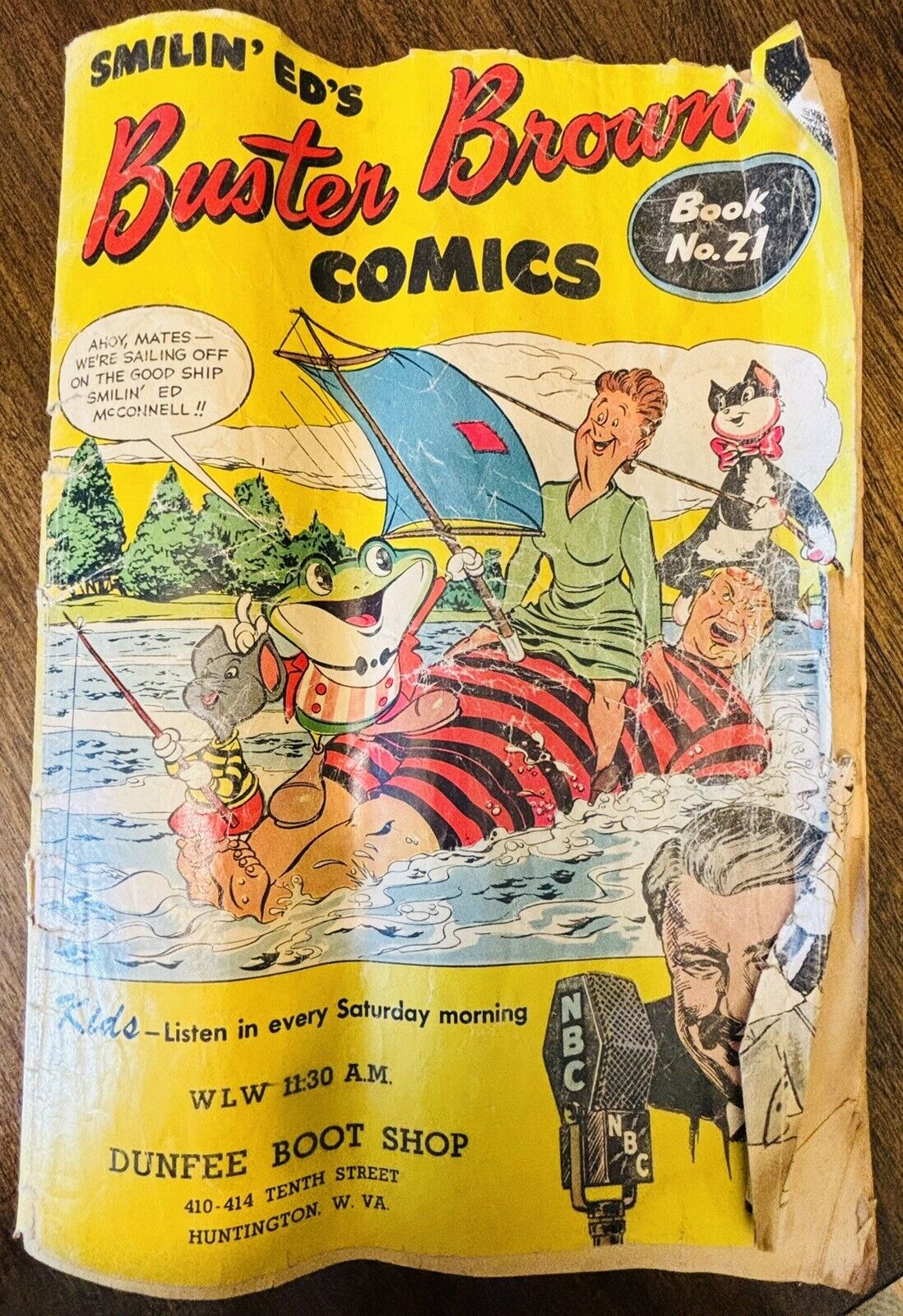 1946 Smilin\' Ed\'s Buster Brown Comics - Book No. 21