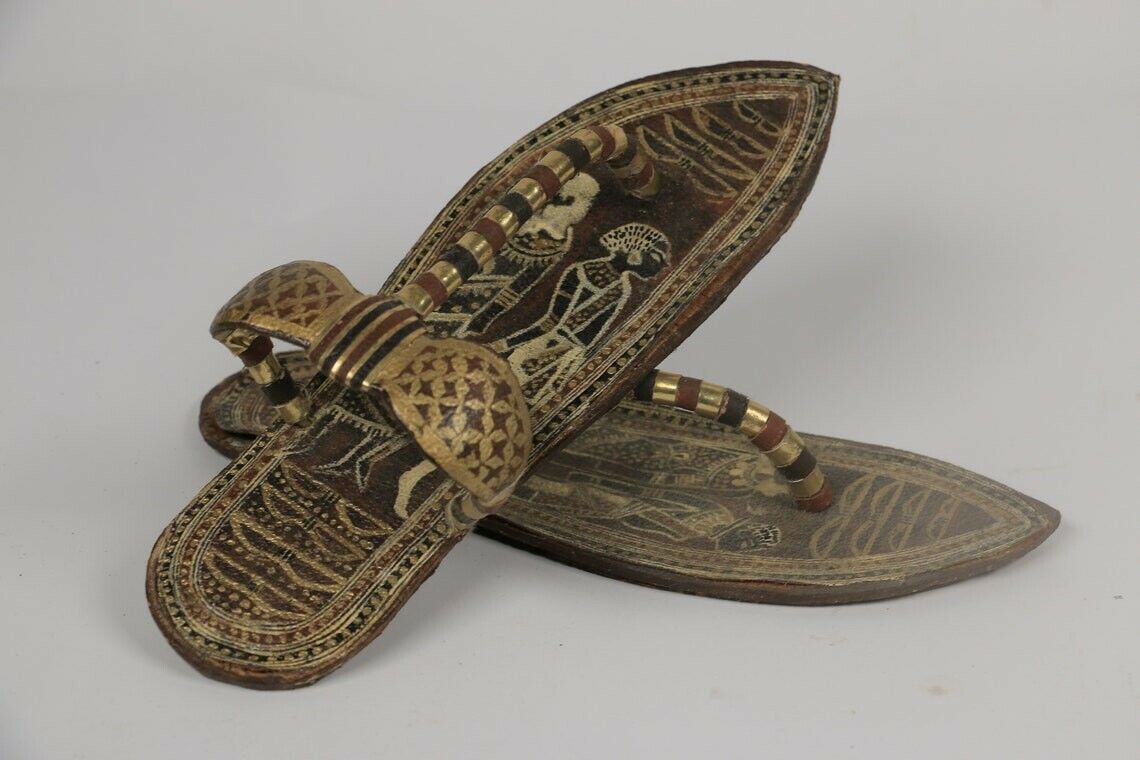 RARE Replica unique King TUTANKHAMUN sandals like the original one in the tomb