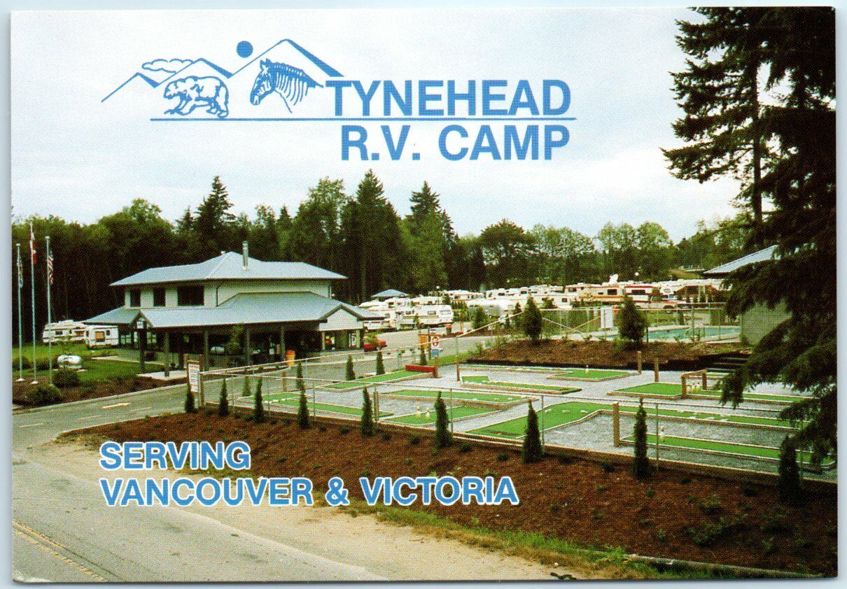 Postcard - Tynehead R.V. Camp - Surrey, British Columbia, Canada