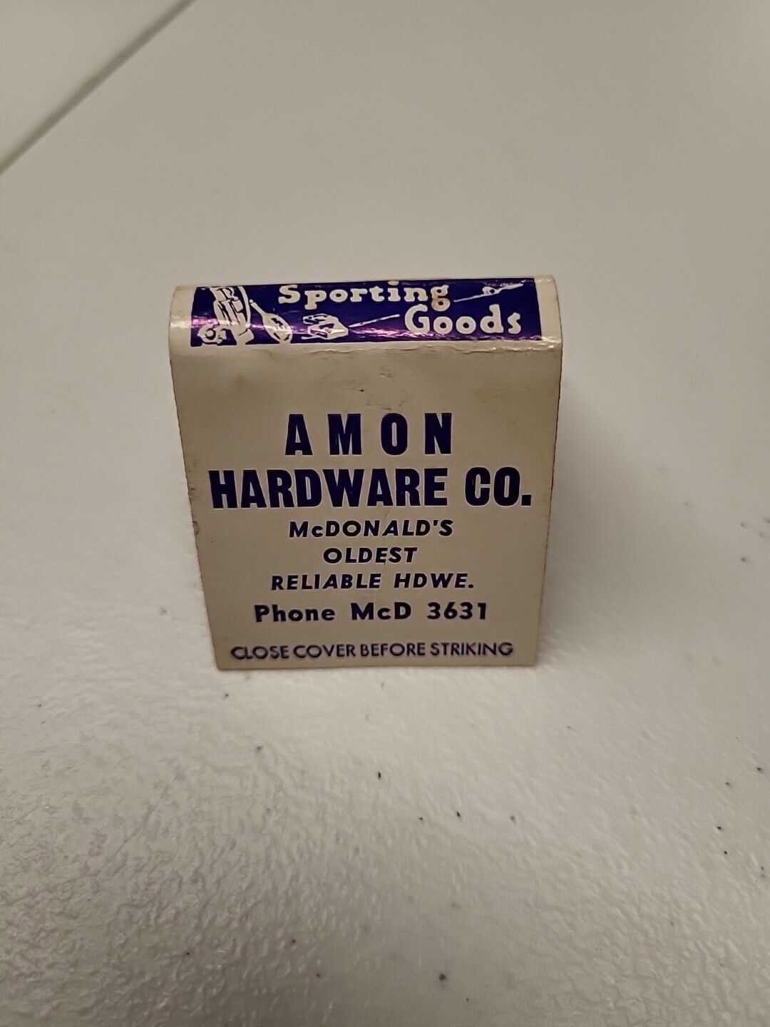 1950s Amon Hardware Tools McDonald PA Full Unstruck 