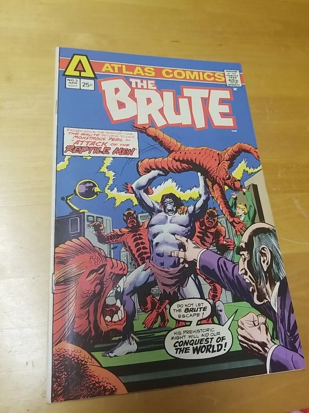 The Brute #2 Apr 1975 Bronze Age Atlas Comics