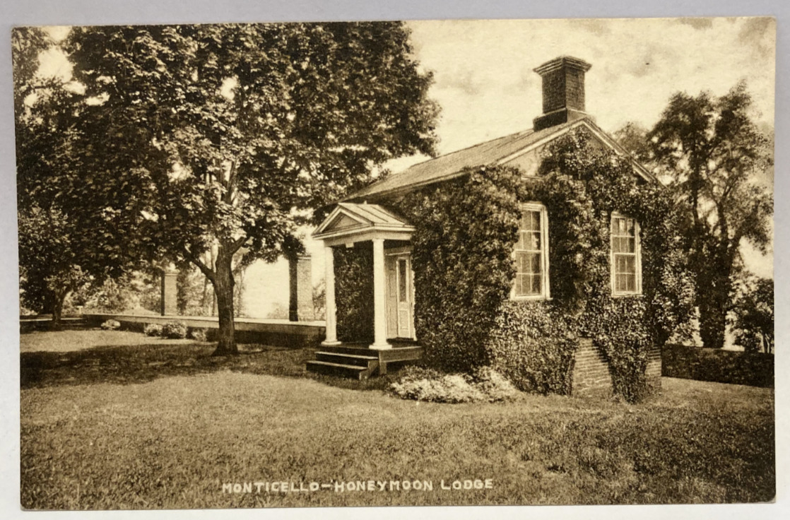 Monticello, Honeymoon Lodge, Charlottesville, Virginia VA Vintage Postcard
