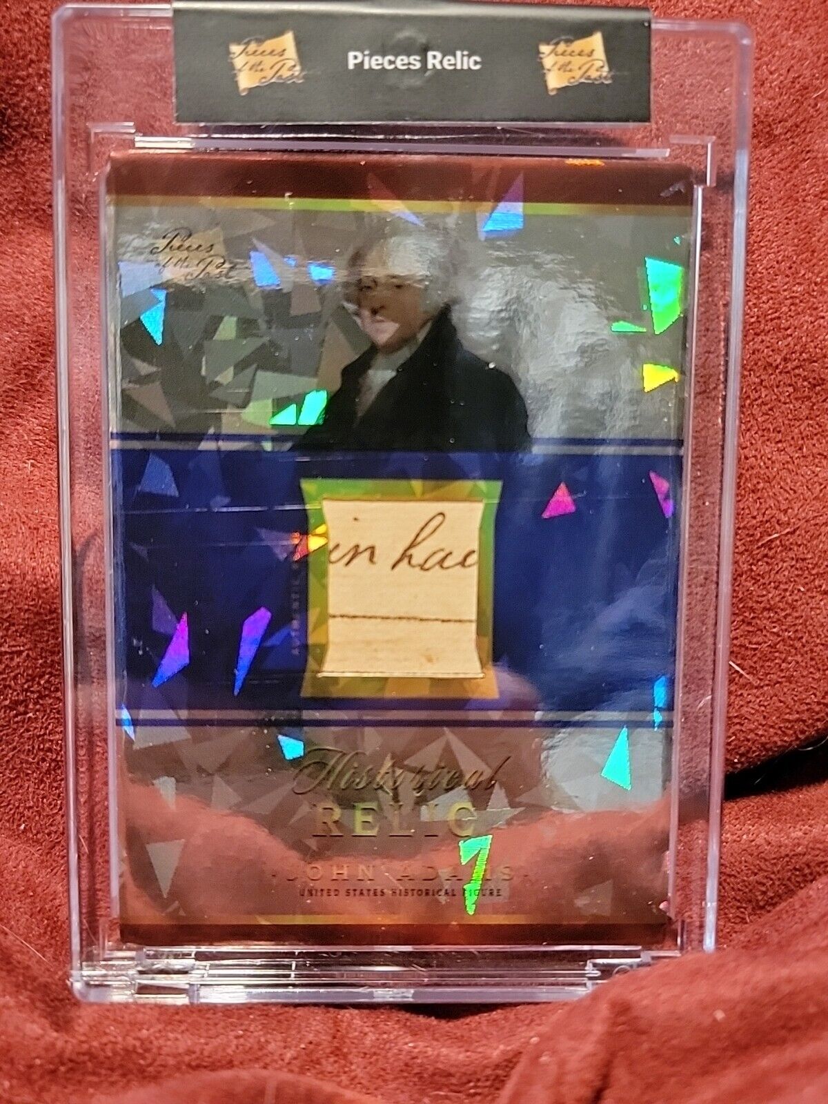 2022 PIECES OF THE PAST 🔥🔥 - JOHN ADAMS - HISTORICAL RELIC/HAND WRITTEN LETTER