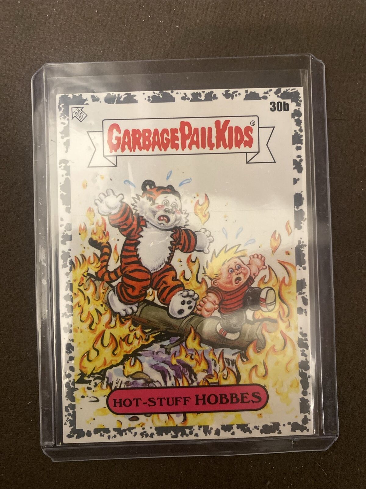 2022 GPK S1 Book Worms Hot-Stuff Hobbes Moby Dick Gray Parallel 089/199