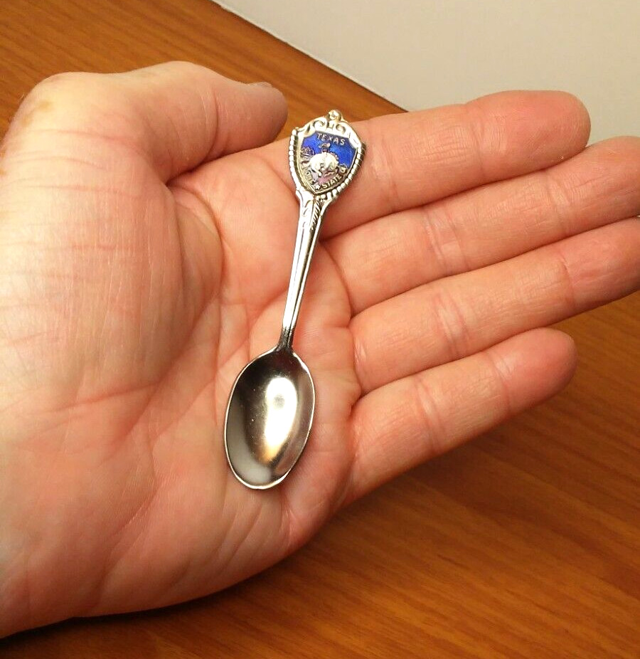Texas Lone Star State Vintage Souvenir Spoon Collectible