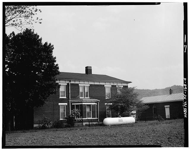 John Bierly House,State Route 8,Vanceburg,Lewis County,KY,Kentucky,HABS,3