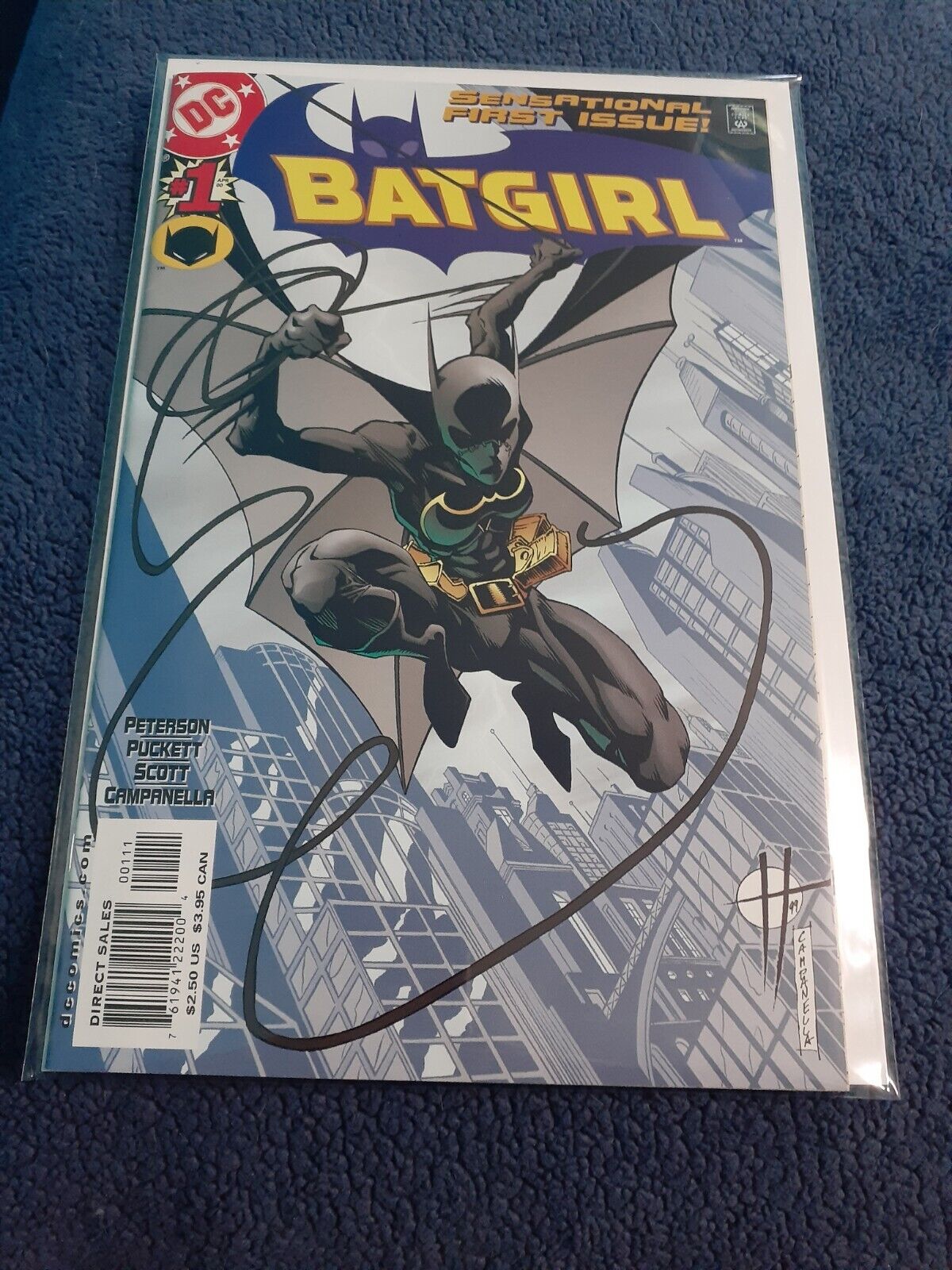 Batgirl #1 DC Comics 2000 Cassandra Cain Scott Peterson 