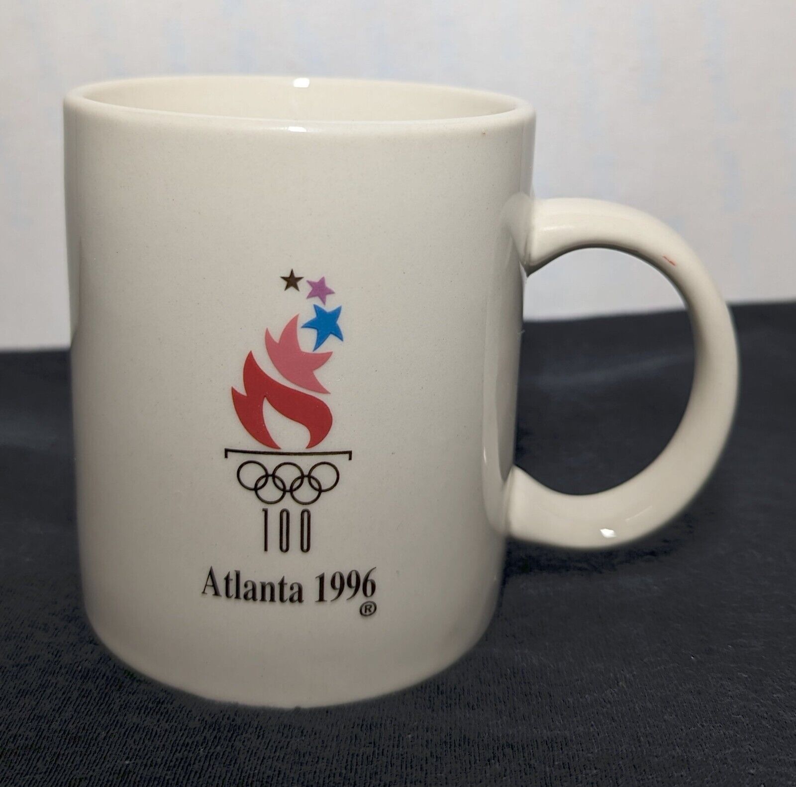 Olympic Games Atlanta Georgia 1996 Collectors Coffee Tea Cup Mug