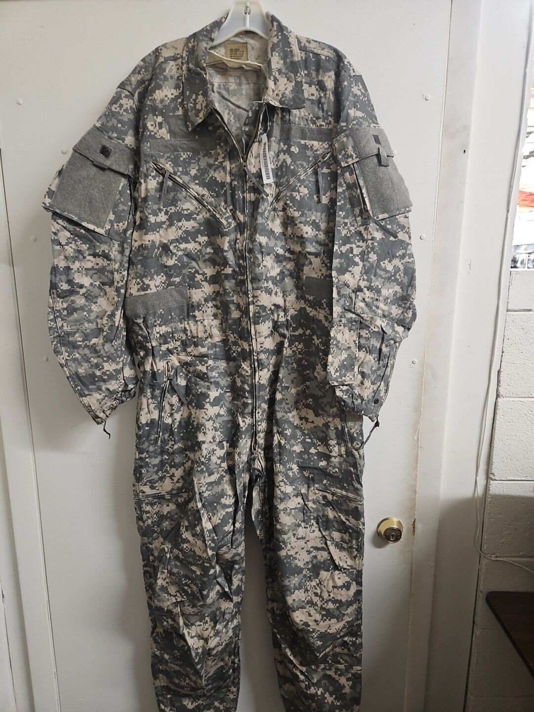 US Army Improved Combat Vehicle Crewman Flame Resist Coveralls Medium 