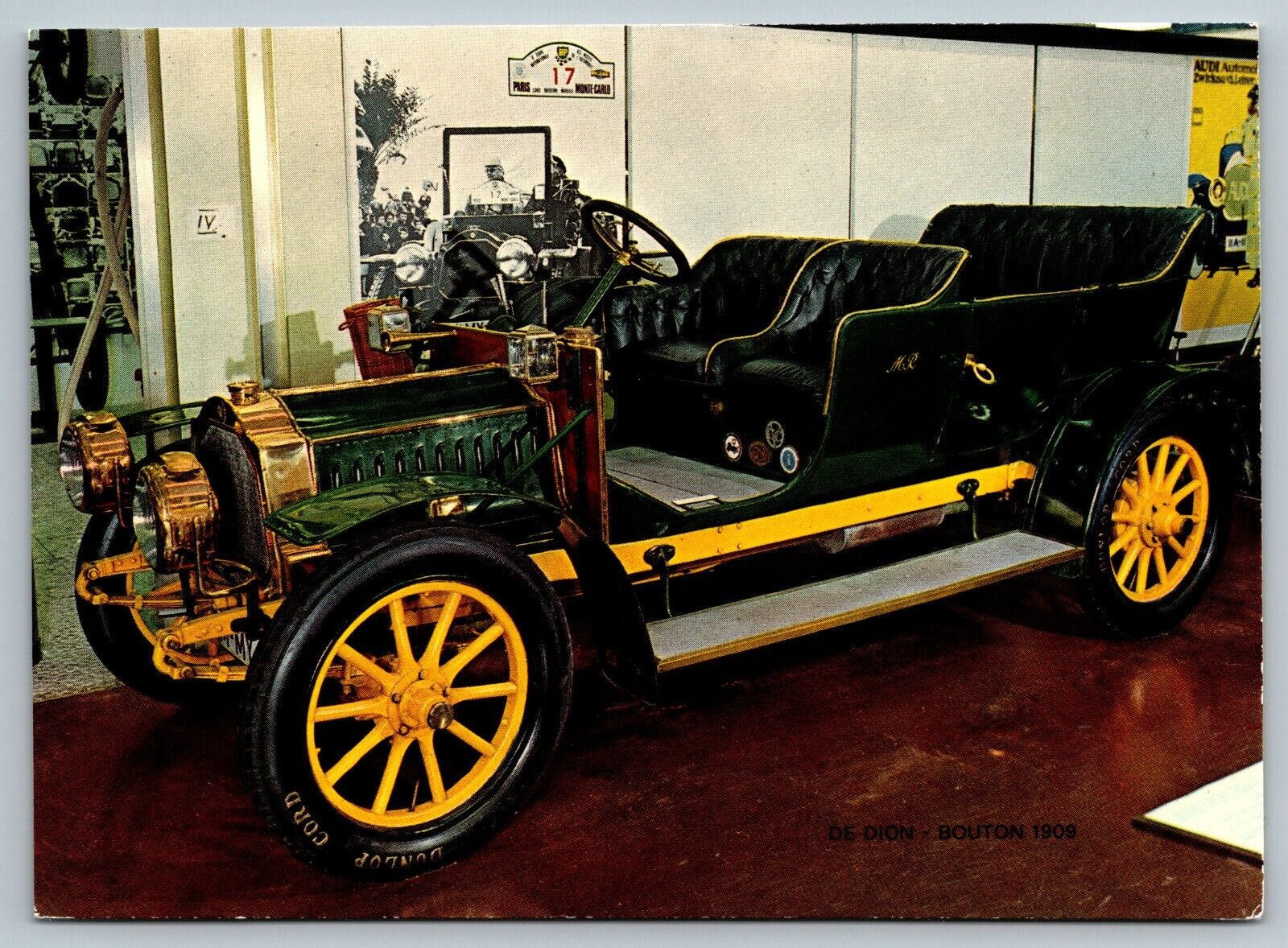 1909 De Dion - Boulton Automobile Car Postcard