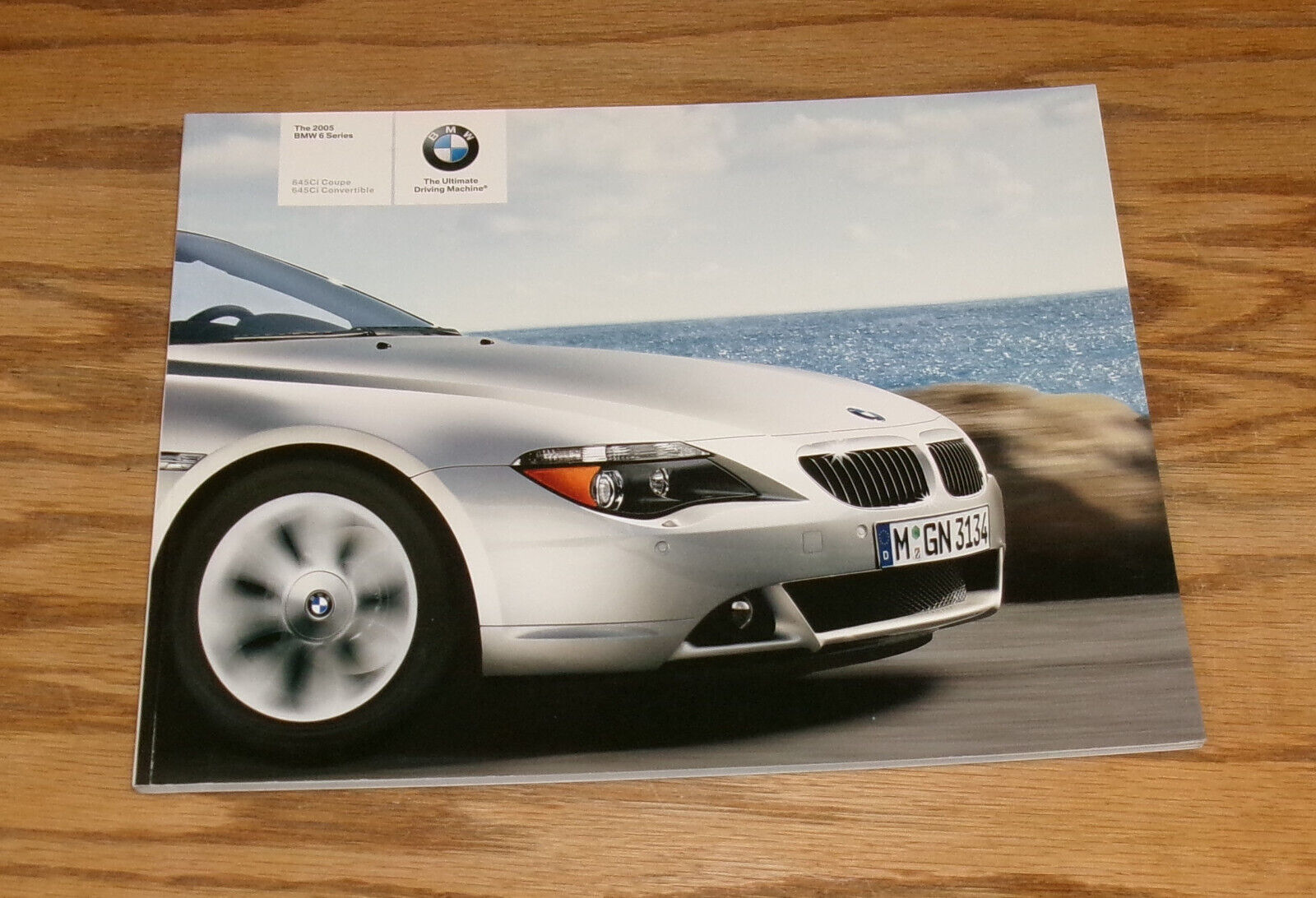 Original 2005 BMW 6 Series 645Ci Coupe & Convertible Deluxe Sales Brochure