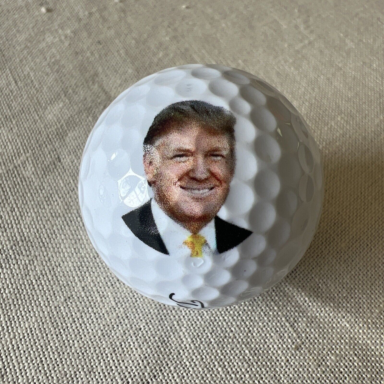 Trump Golf Ball With Picture. Rare. Titleist 4. New