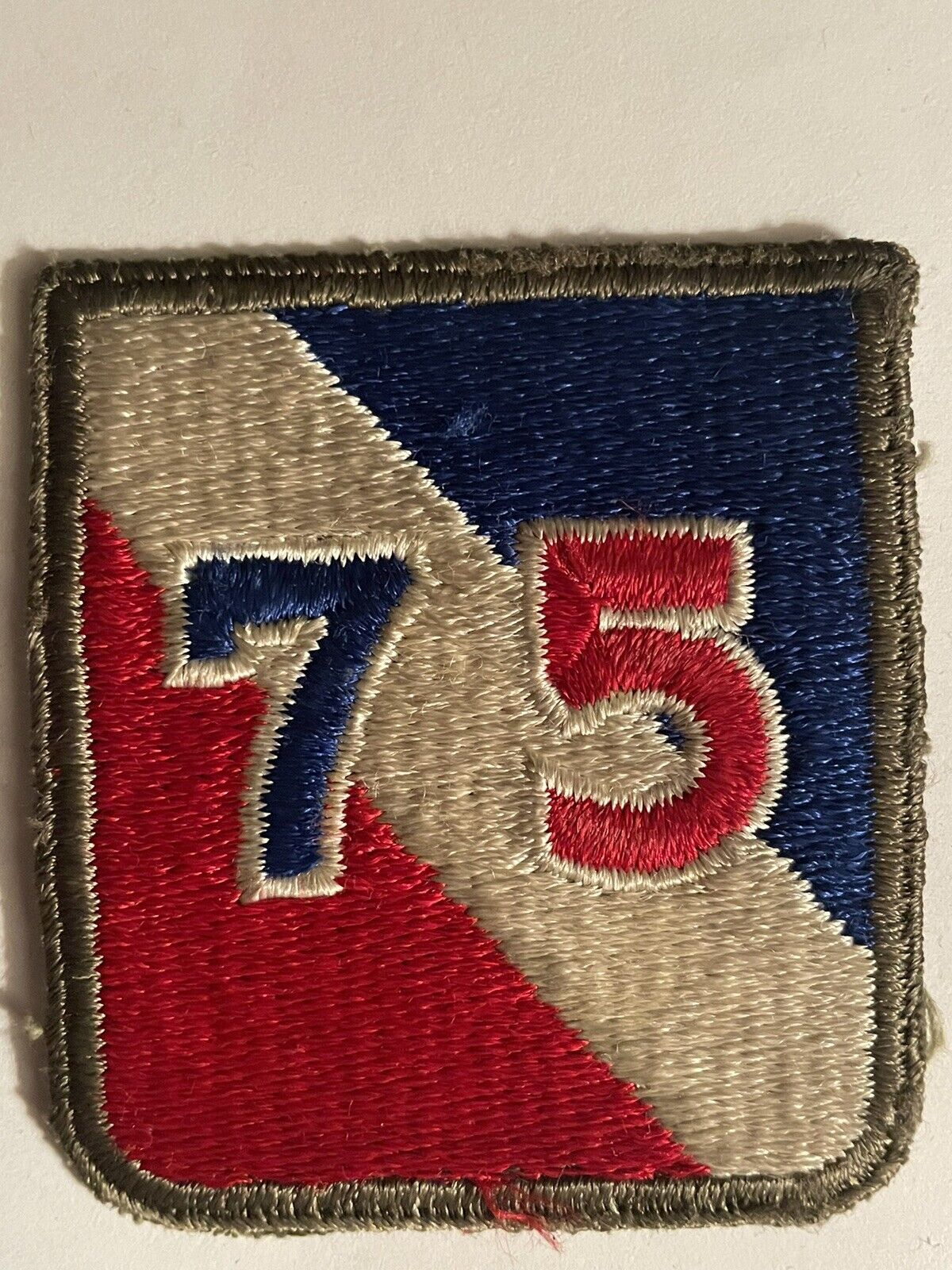 WW2 75th Infantry Division Patch (ID)