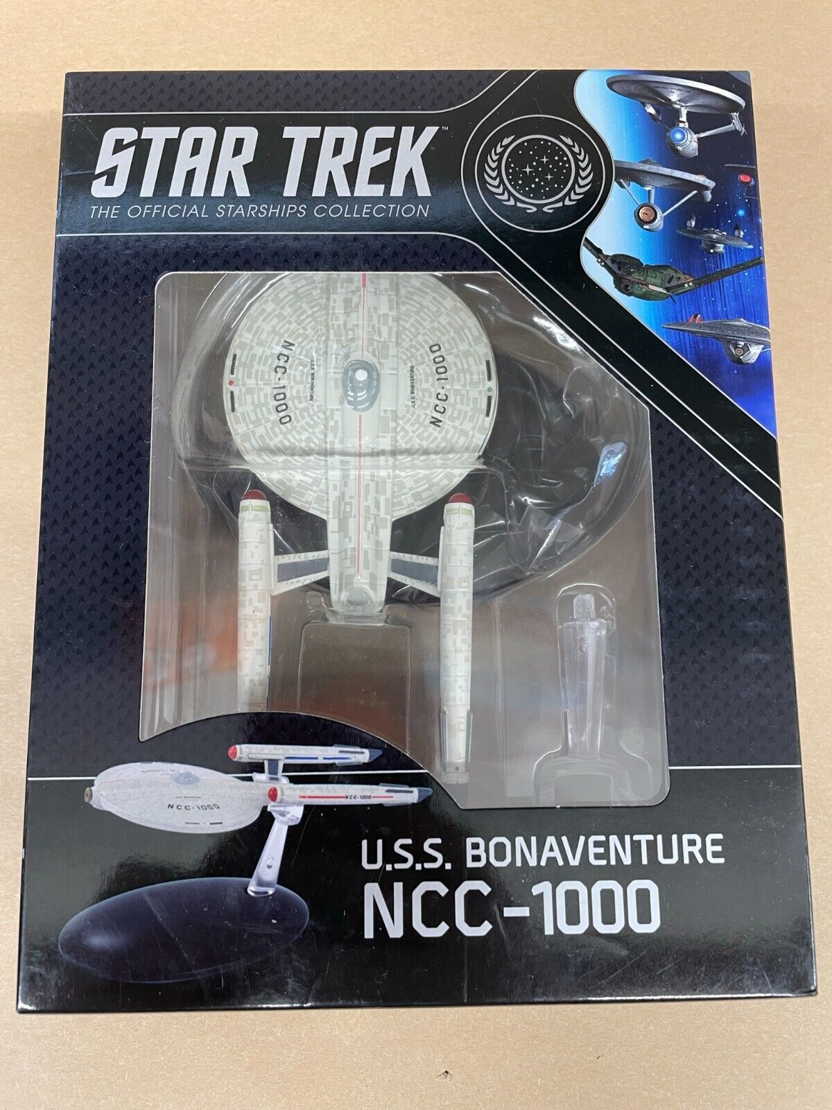 Star Trek Eaglemoss Official Starships Collection U.S.S. Bonaventure NCC-1000