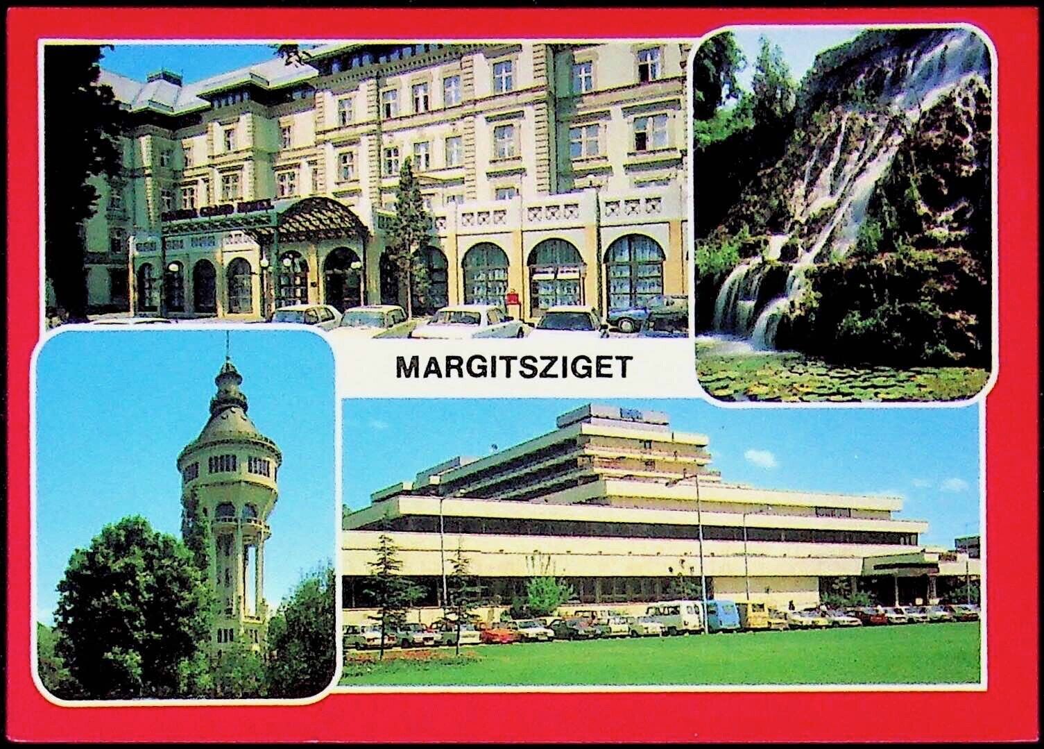 MARGITSZIGET - 13TH ARRONDISSEMENT OF BUDAPEST - VINTAGE POSTCARD
