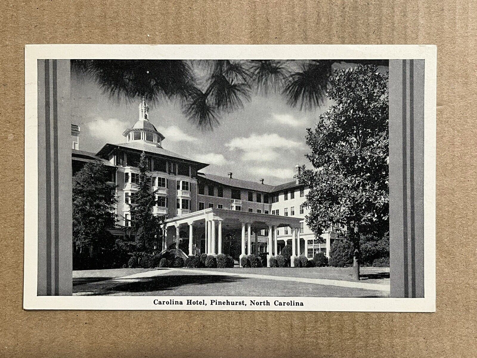 Postcard Pinehurst NC North Carolina The Carolina Hotel Vintage PC
