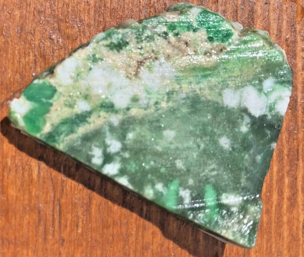 Variscite slab Matrix Utah 8 grams Rare Lapidary Rough Lucien