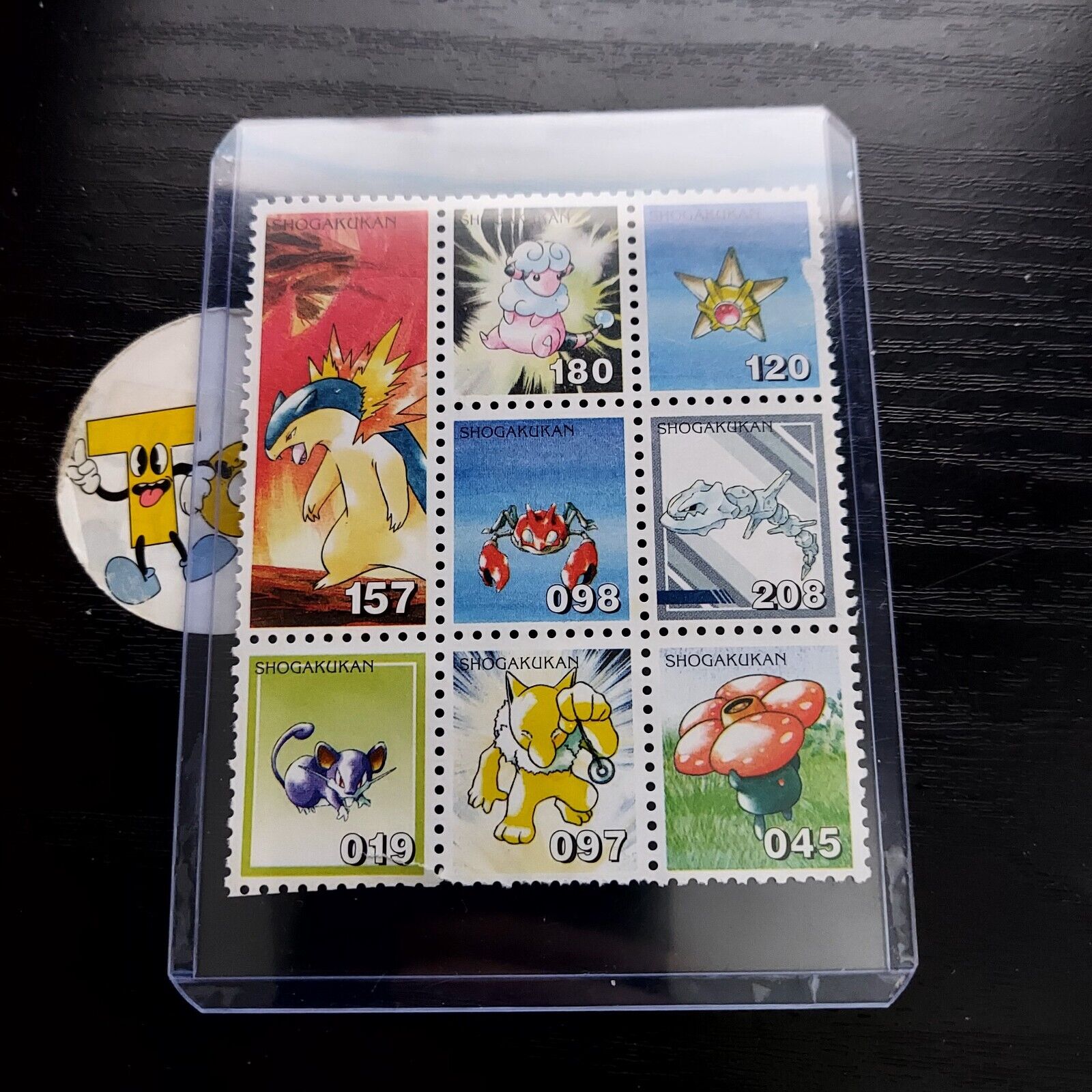 Pokemon Shogakukan Uncut Stamps base set card collection Typhlosion Bundle Lot 