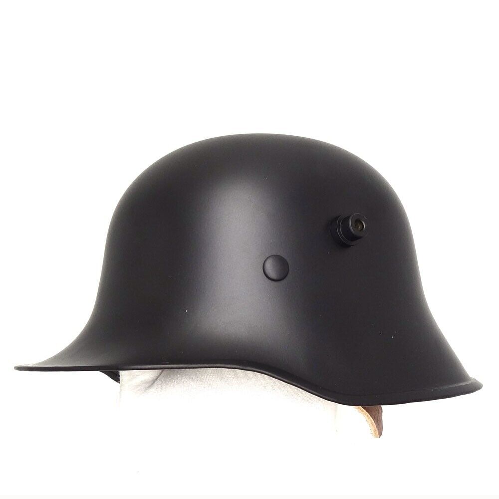 WWII WWI German Elite M18 M16 M1916 Steel Helmet Black