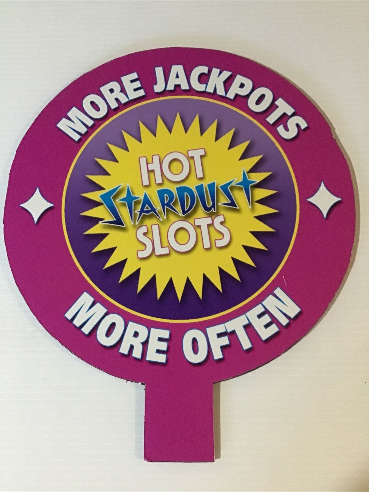Stardust Hotel Casino Slot Machine Topper