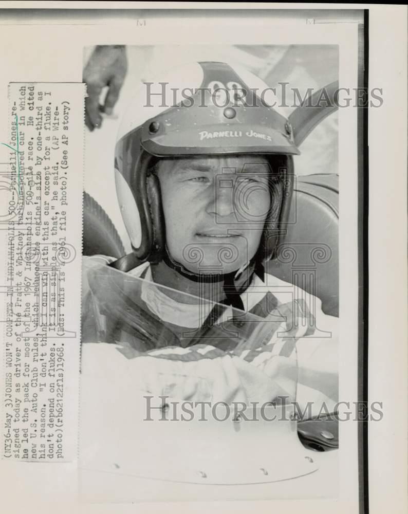 1961 Press Photo Indy 500 race driver Parnelli Jones - hps18910