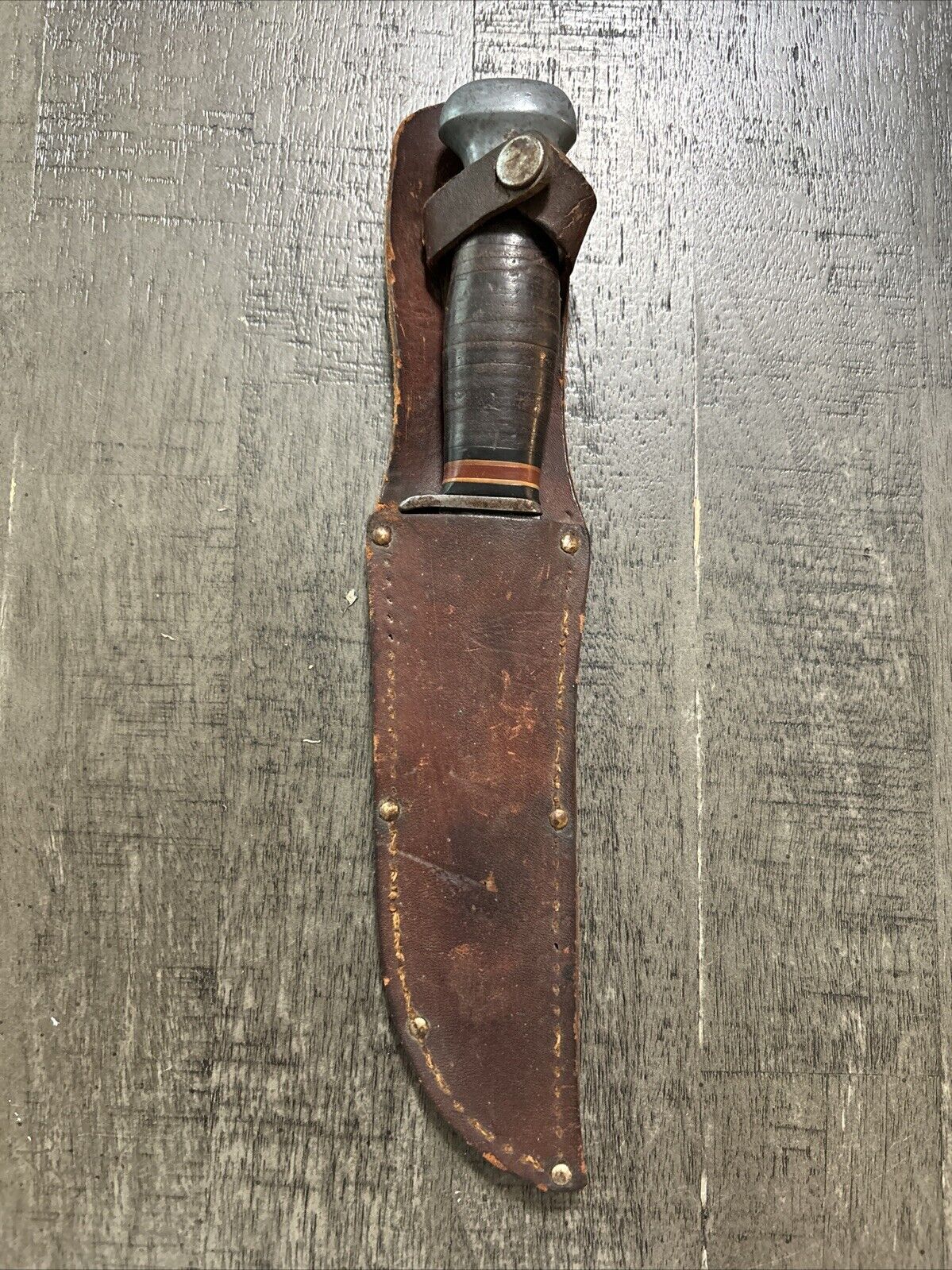 US Remington UMC RH 34-5” 1924-1933 With Leather Sheath